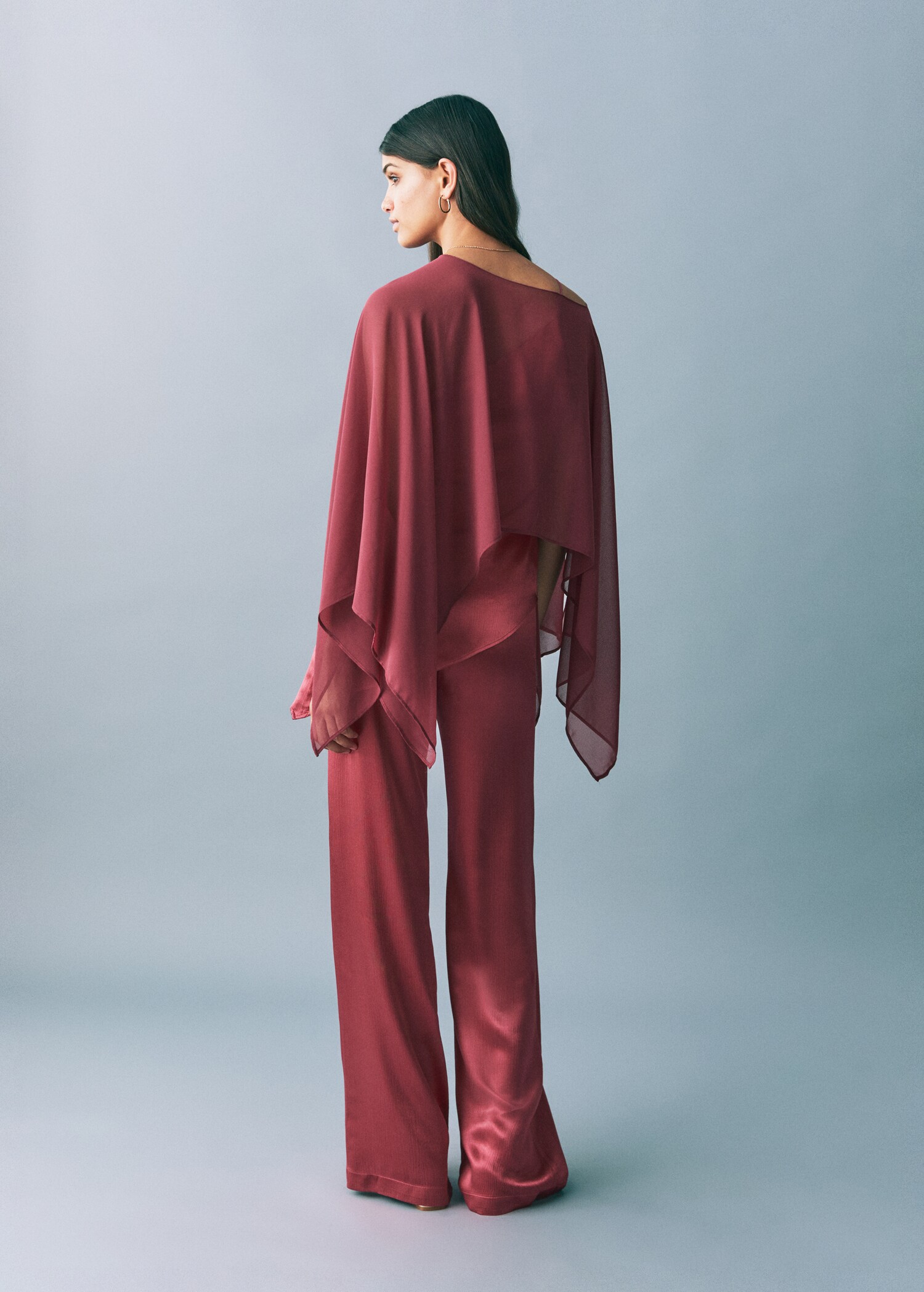 Chiffon layer top - Reverse of the article