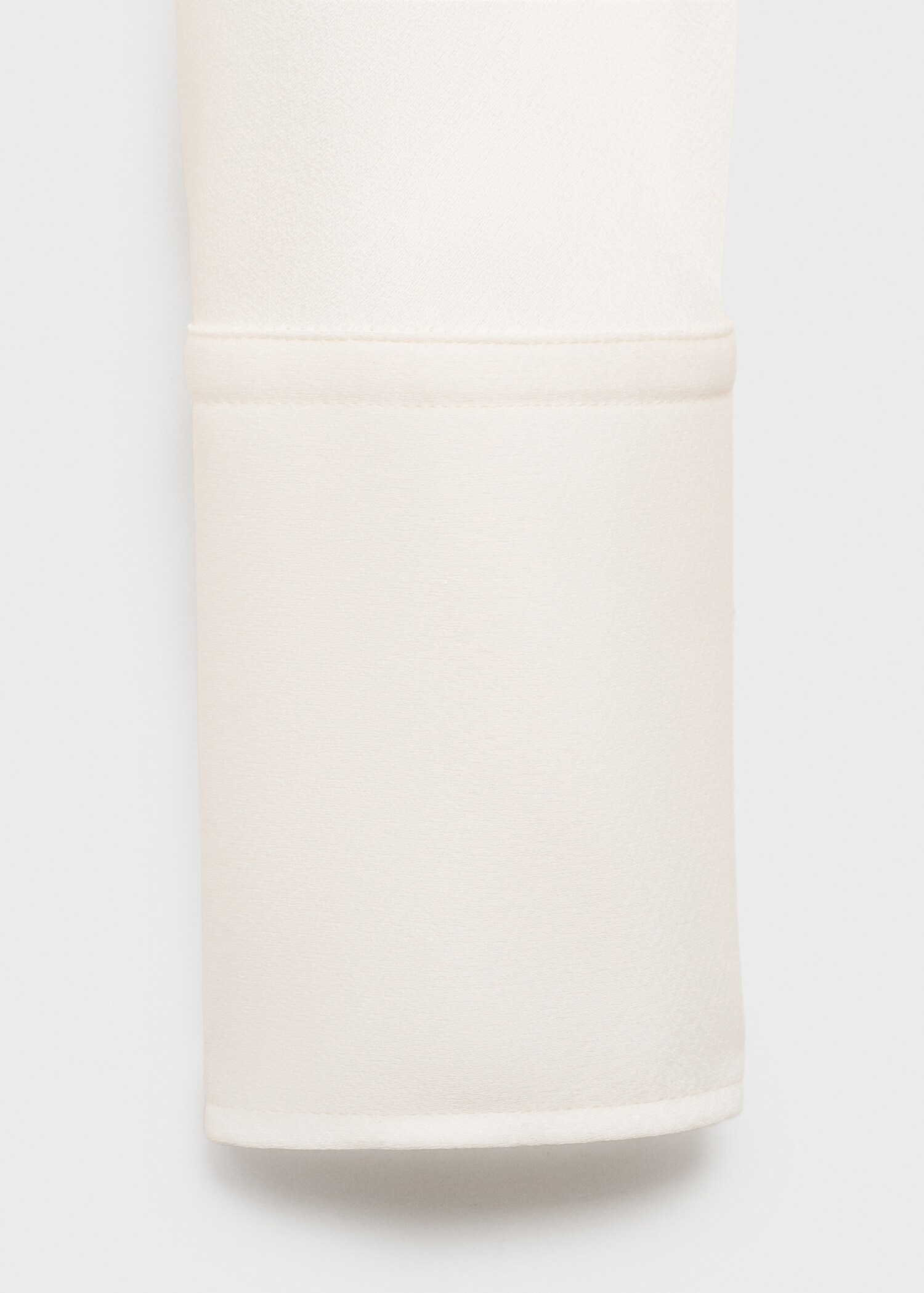 Satin blouse with draped neck - Details of the article 8