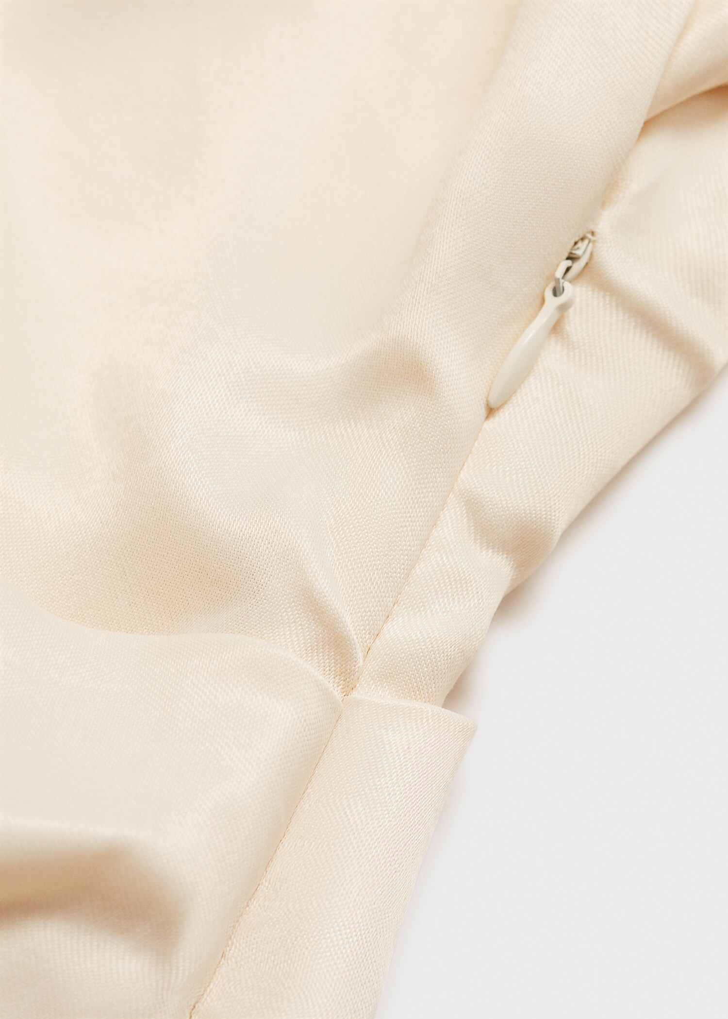 Vestit midi asimètric drapejat - Detall de l'article 0