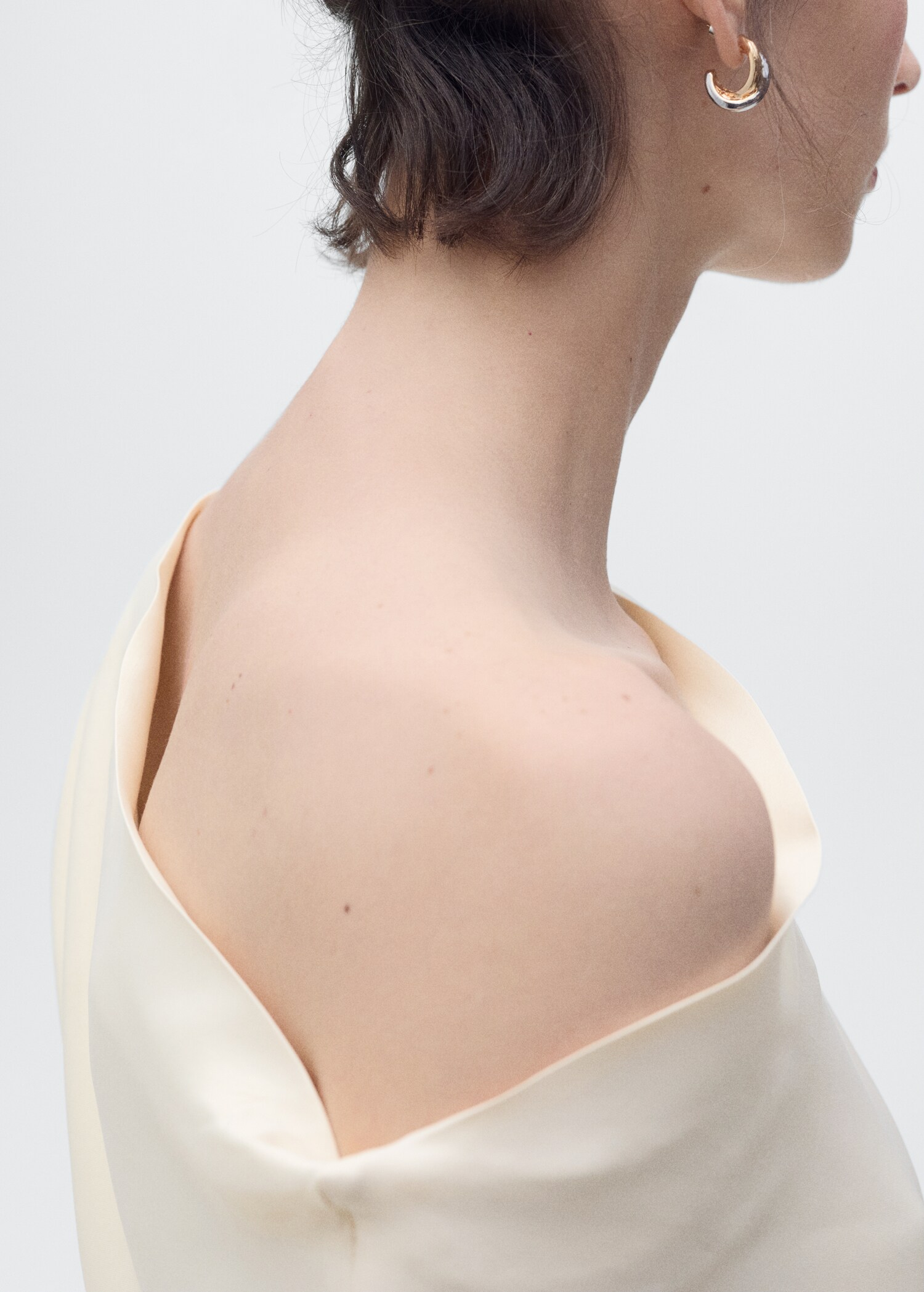 Vestit midi asimètric drapejat - Detall de l'article 6