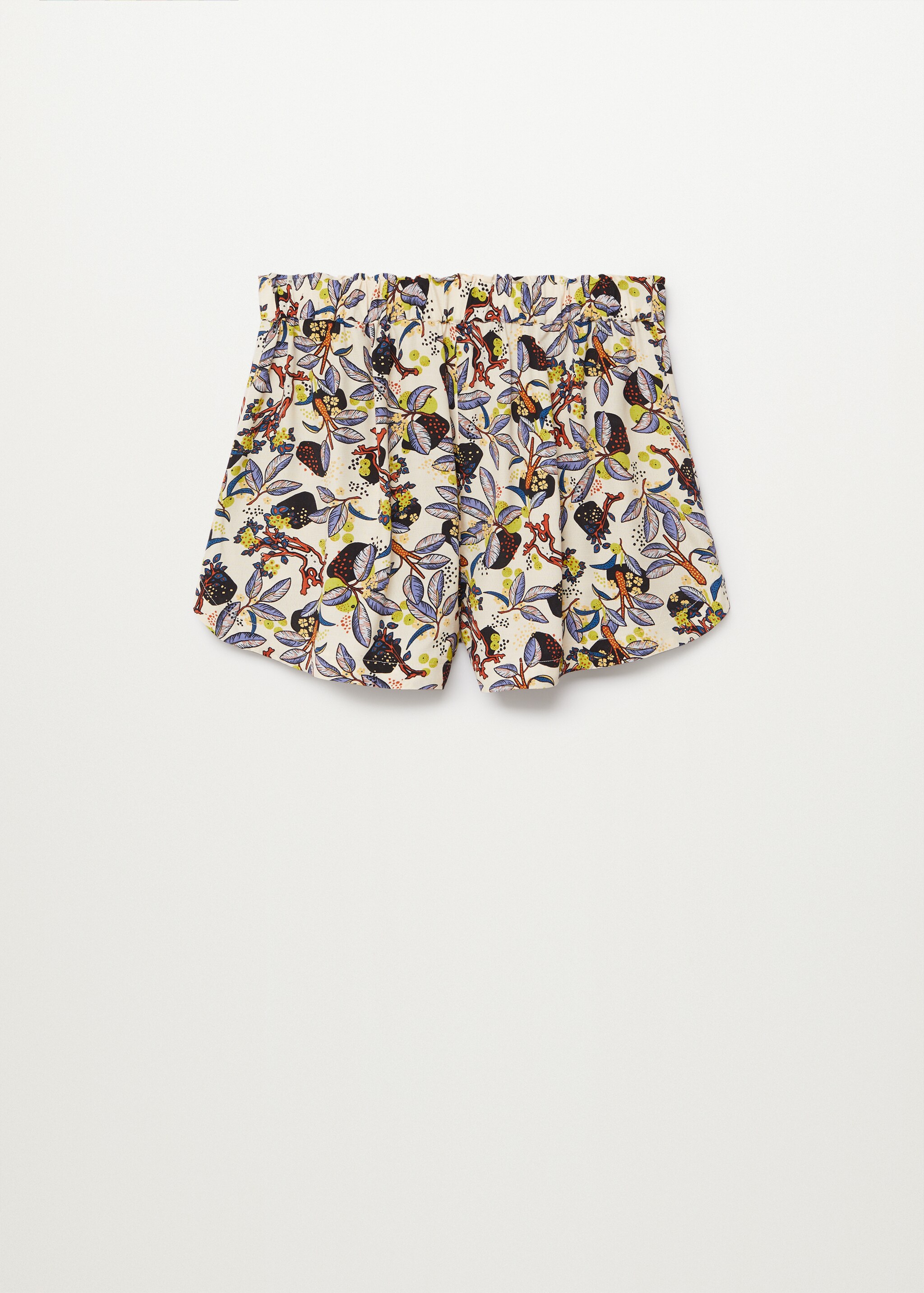 Printed flowy shorts - Article without model