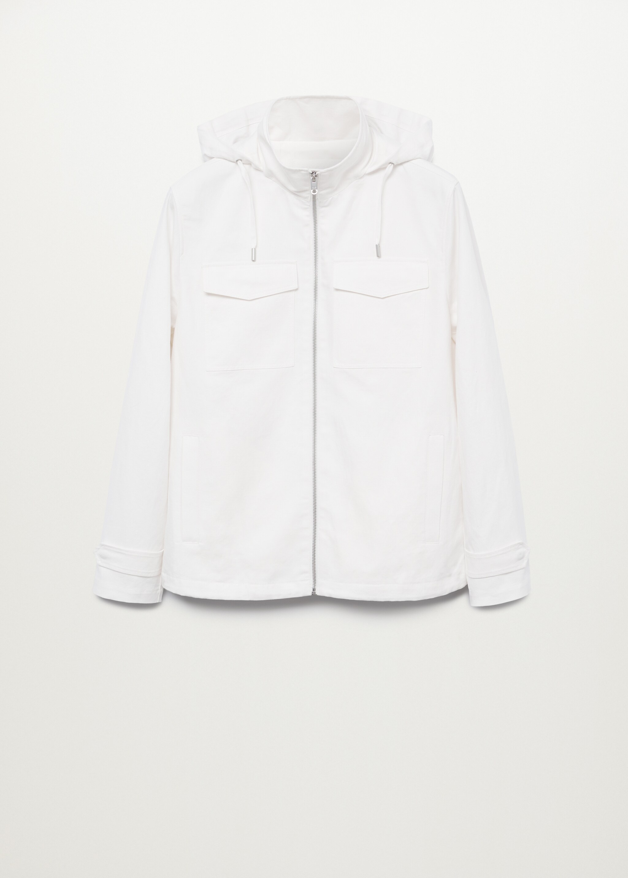 Pocket linen cotton jacket - Article without model