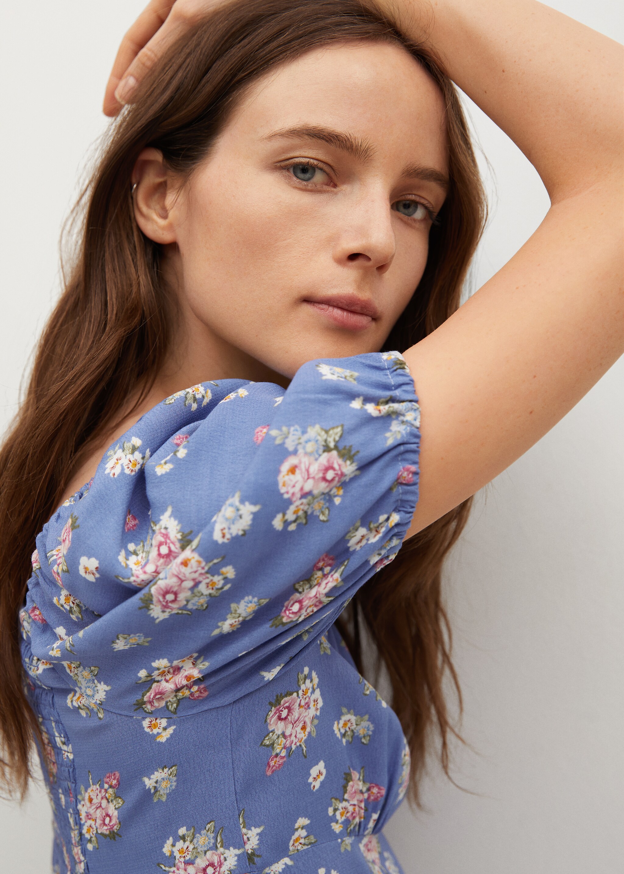 Vestido estampado floral - Detalle del artículo 1