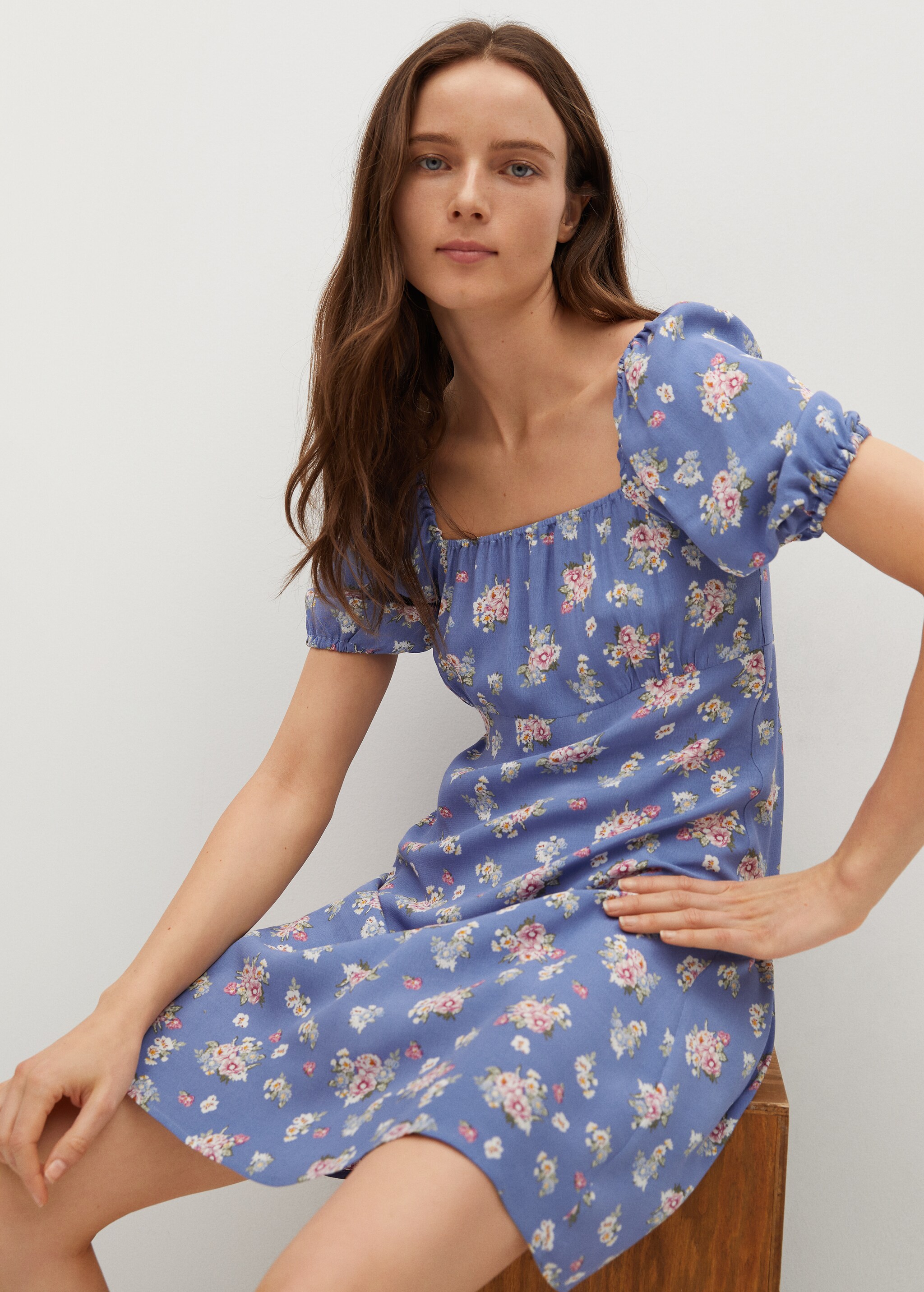 Vestido estampado floral - Detalle del artículo 2