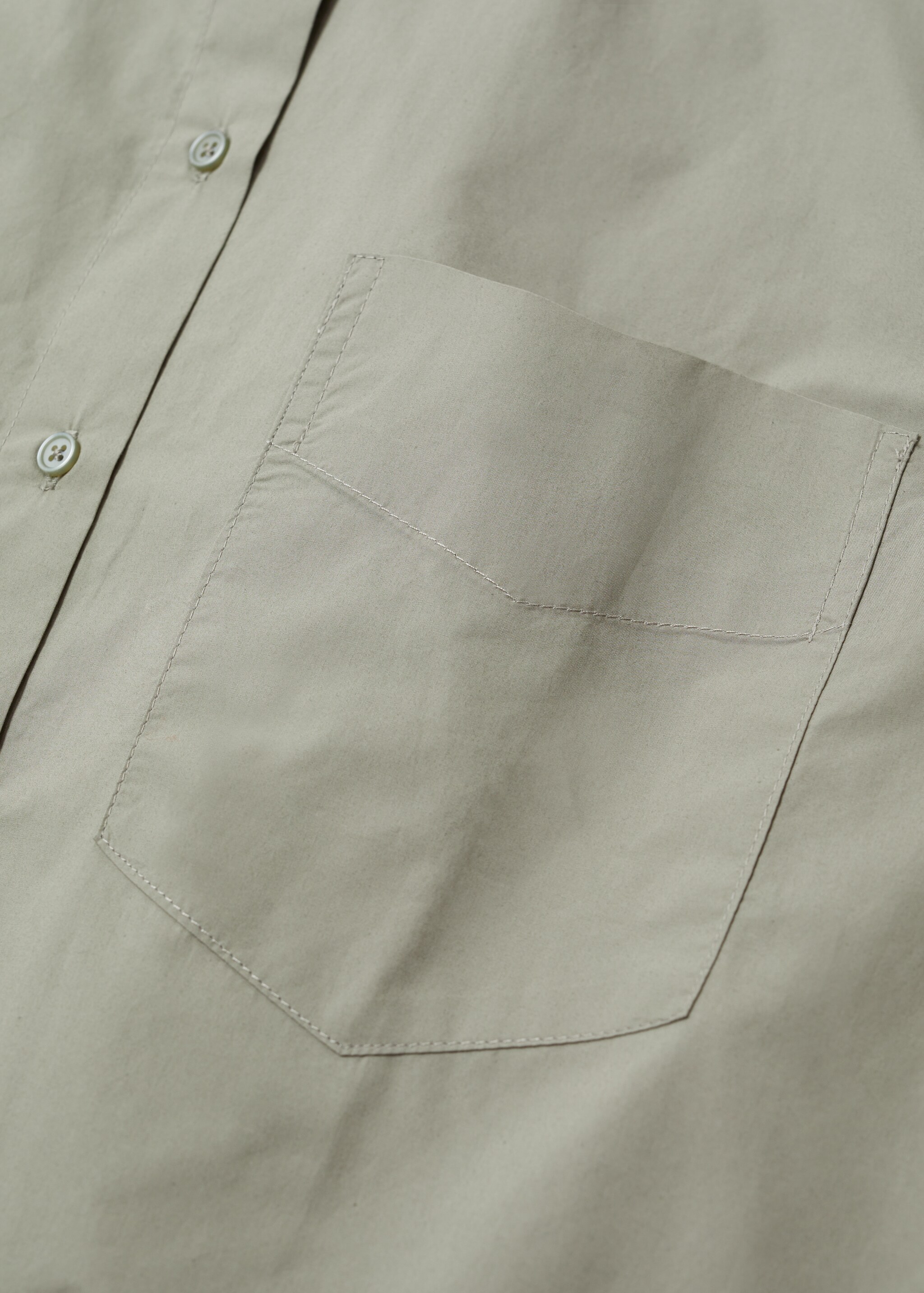 Camisa algodón oversize - Detalle del artículo 8