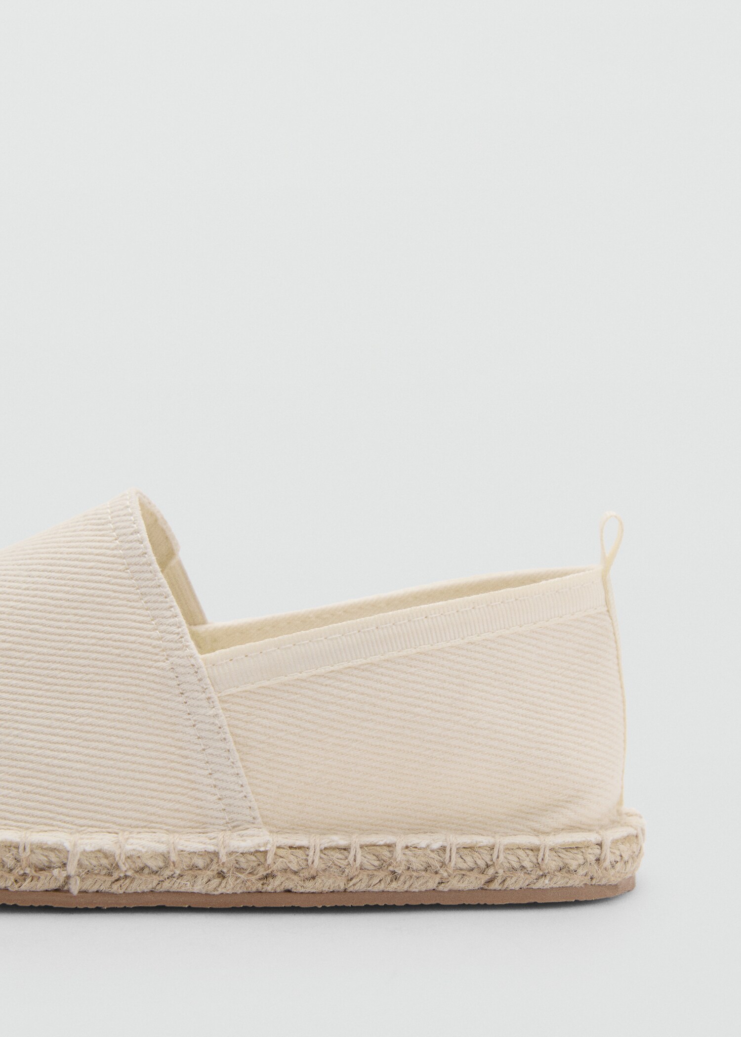 Cotton espadrilles - Details of the article 1