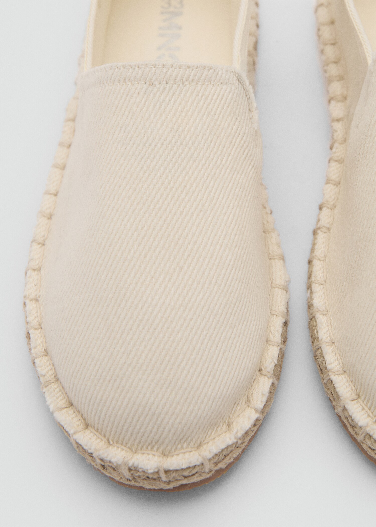 Cotton espadrilles - Details of the article 2