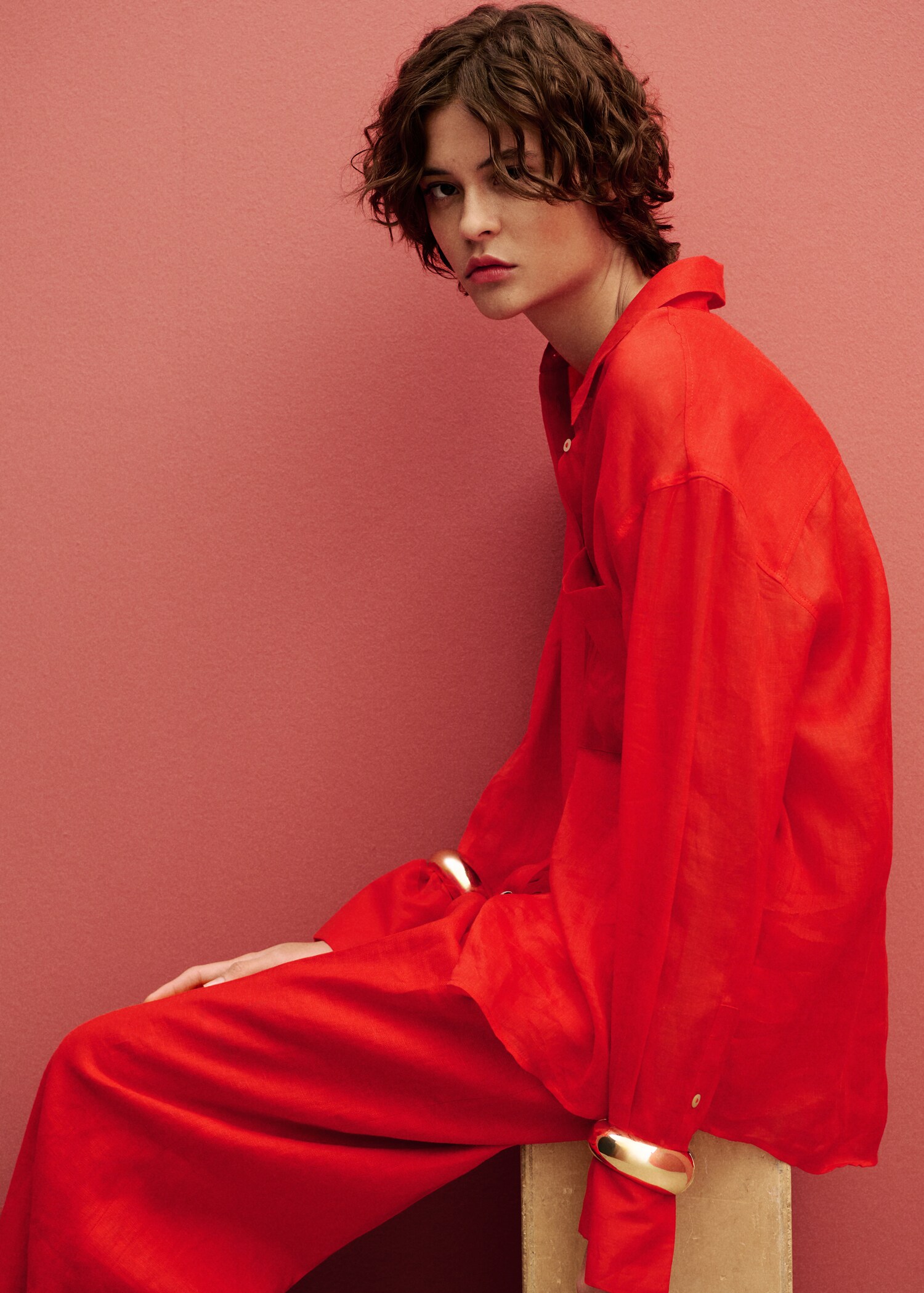 Chemise ramie avec poches - Verso de l’article