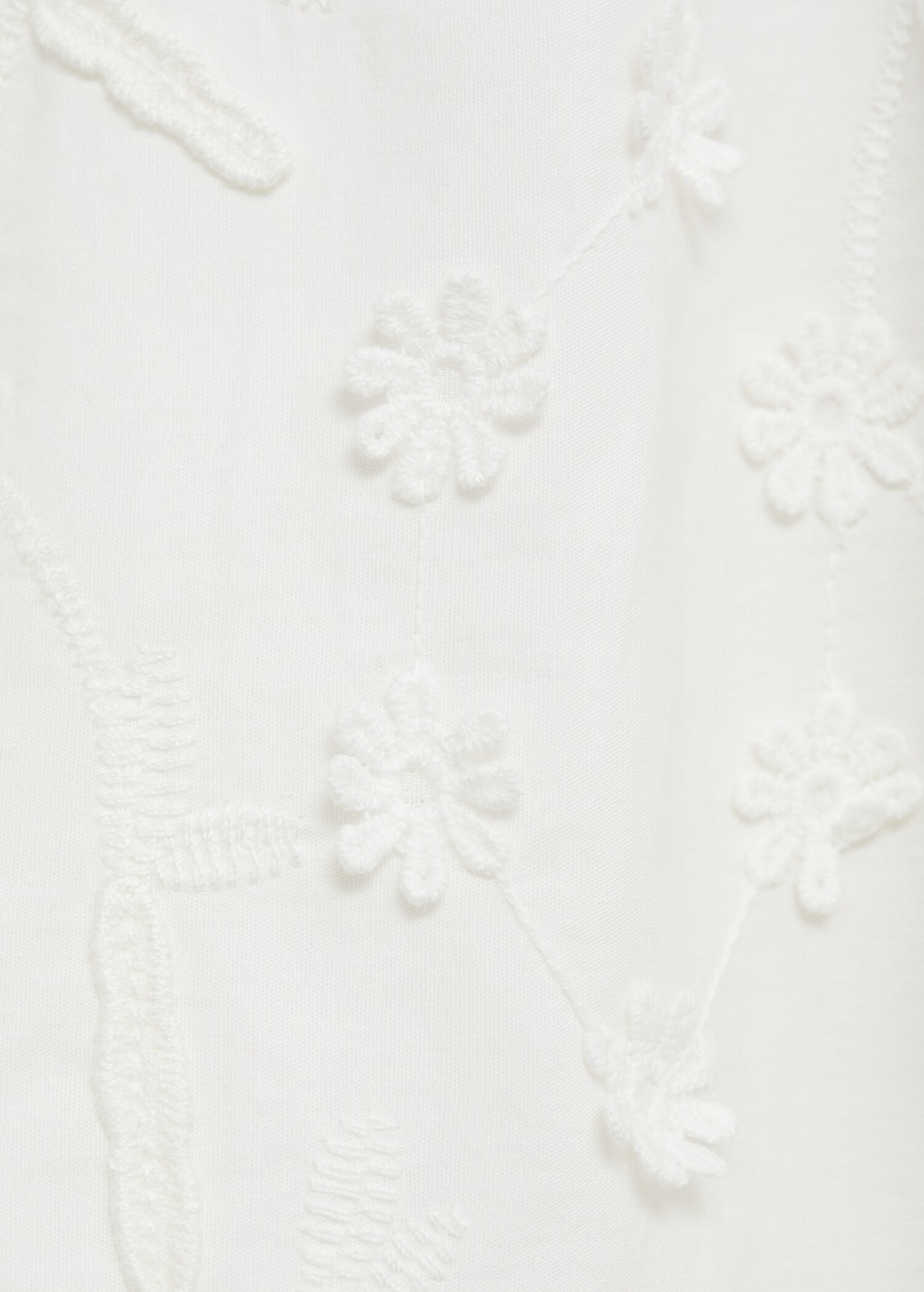 Floral embroidery dress - Details of the article 0