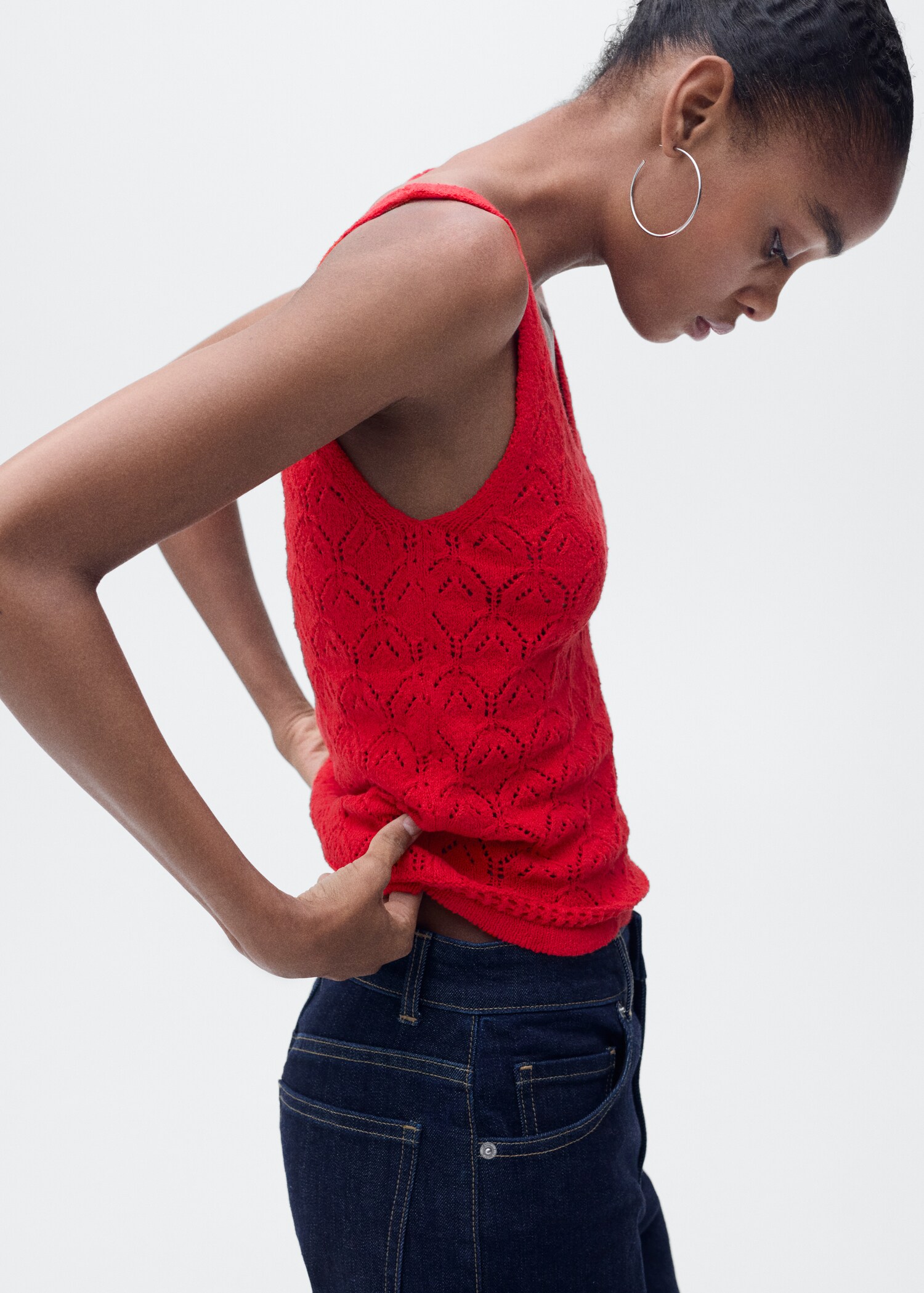 Top maille détails ajourés - Détail de l'article 1