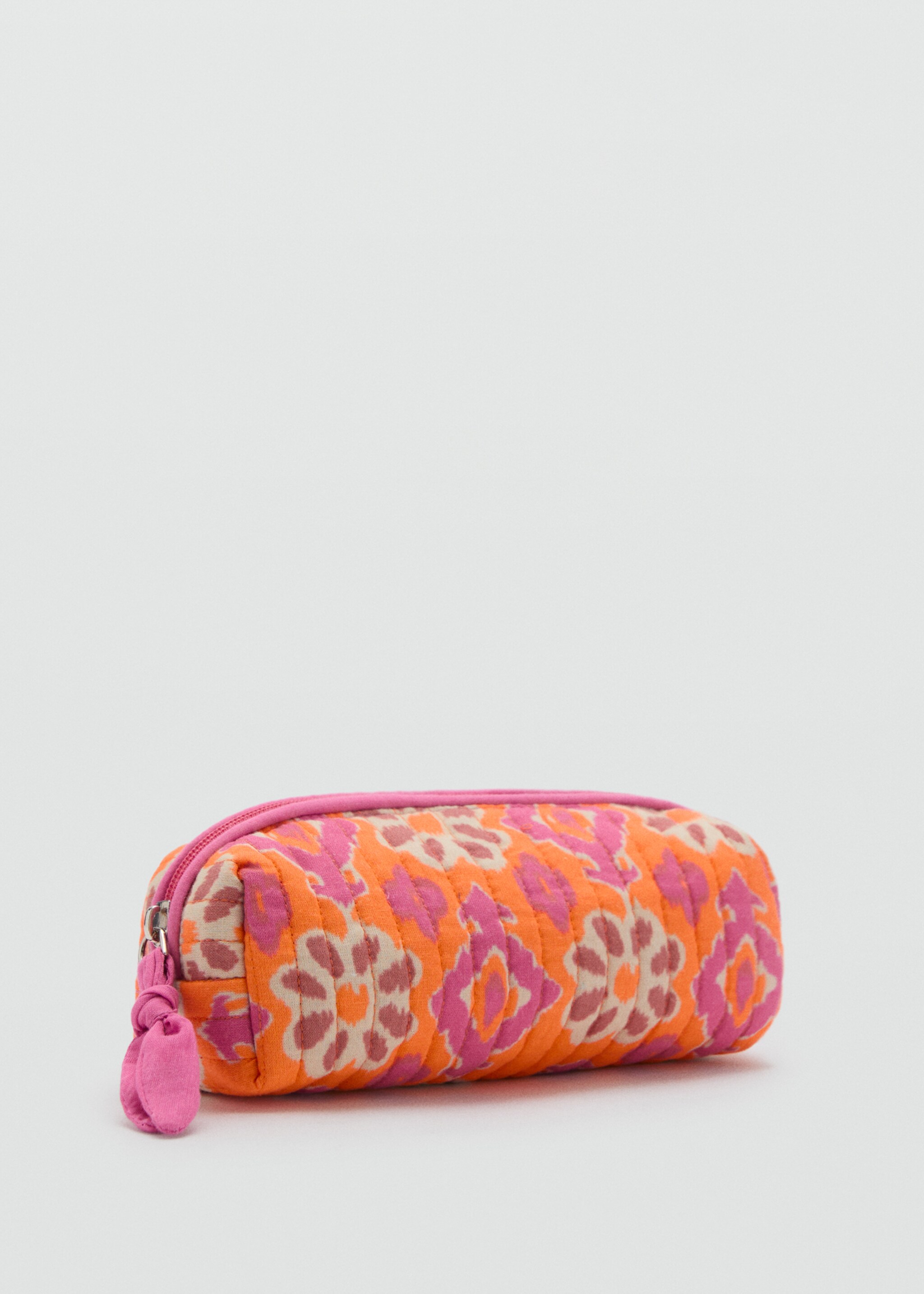 Trousse matelassée - Plan moyen, Orange. Ref: 87057185-00.