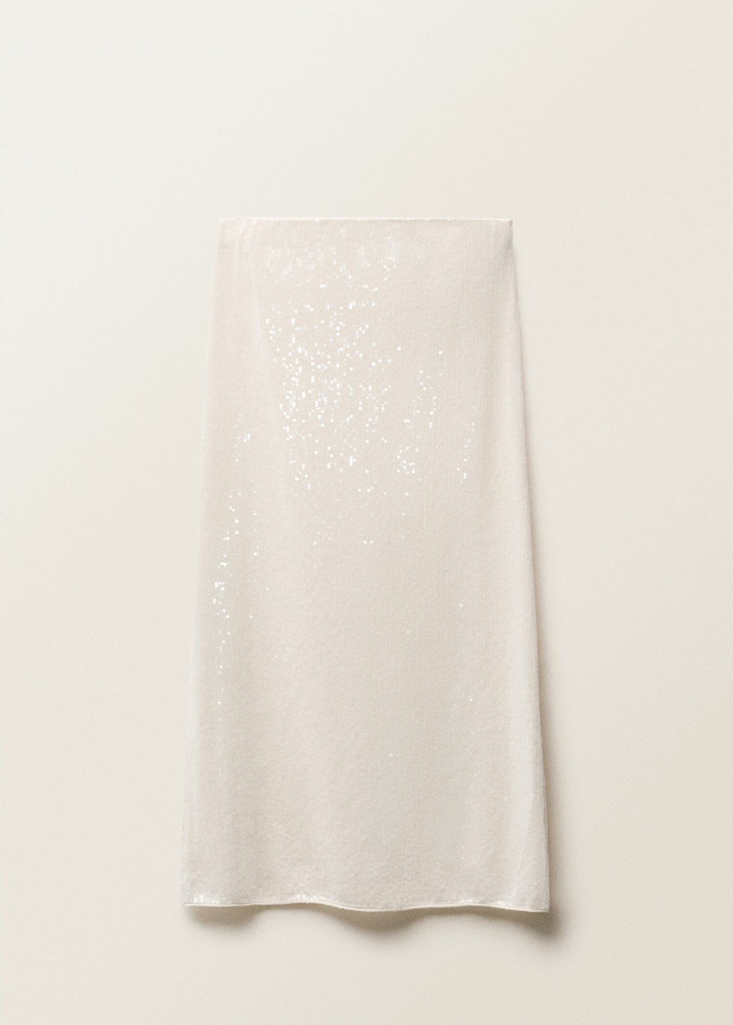 Falda punto lápiz lentejuelas - Artículo sin modelo