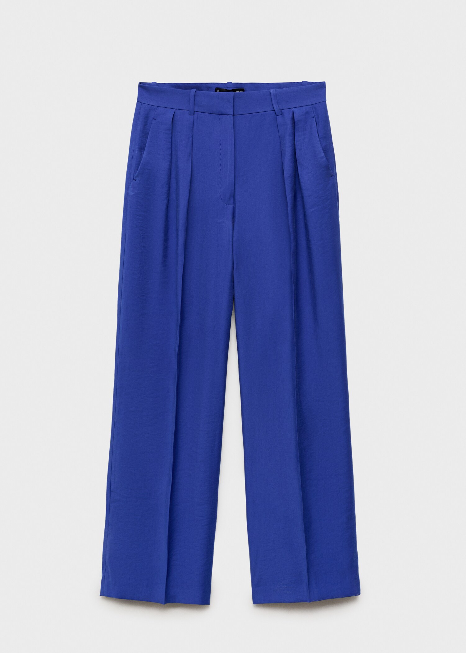 Wide leg pleated suit trousers - Article without model
