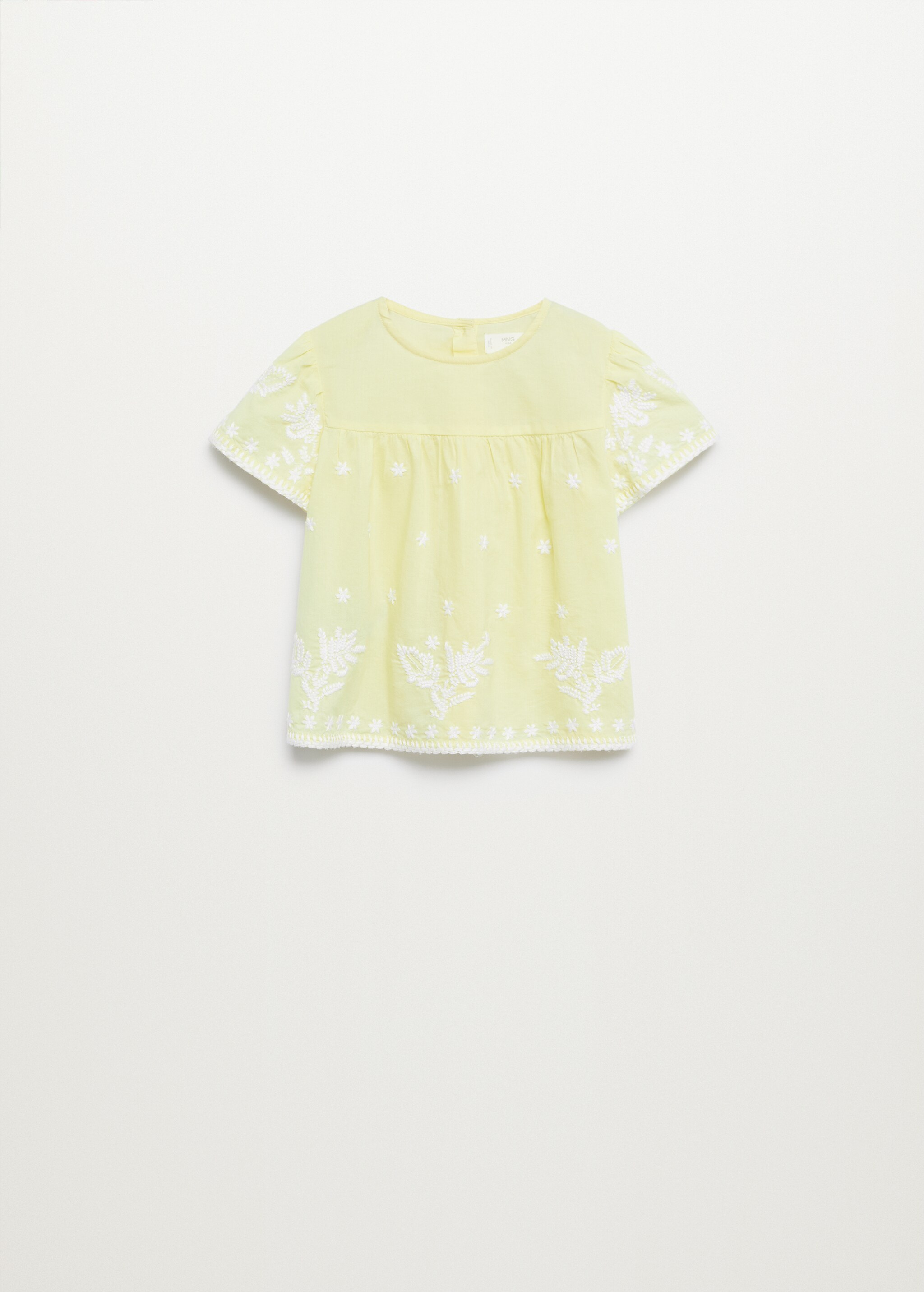 Cotton embroidered blouse - Article without model