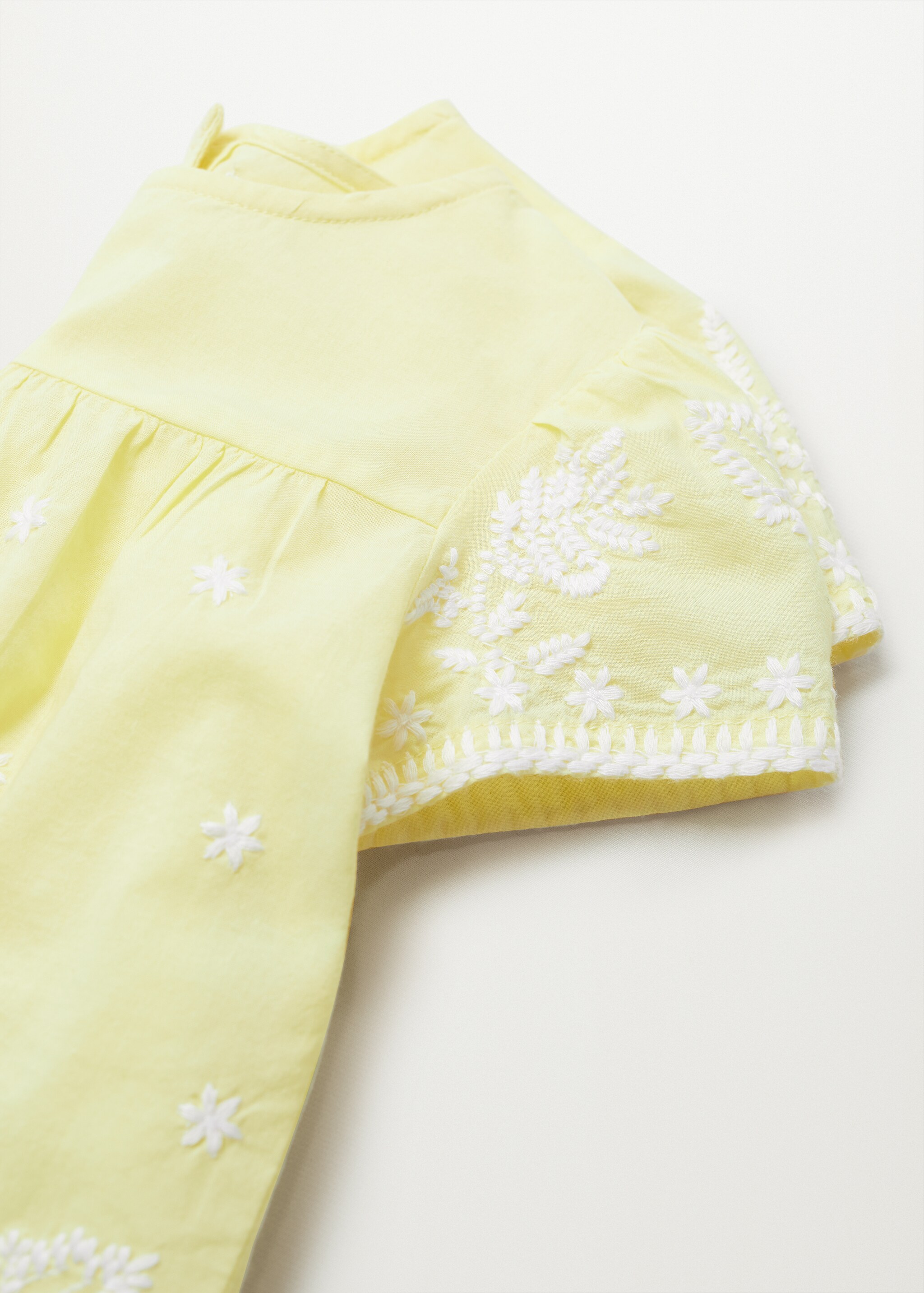 Cotton embroidered blouse - Details of the article 7