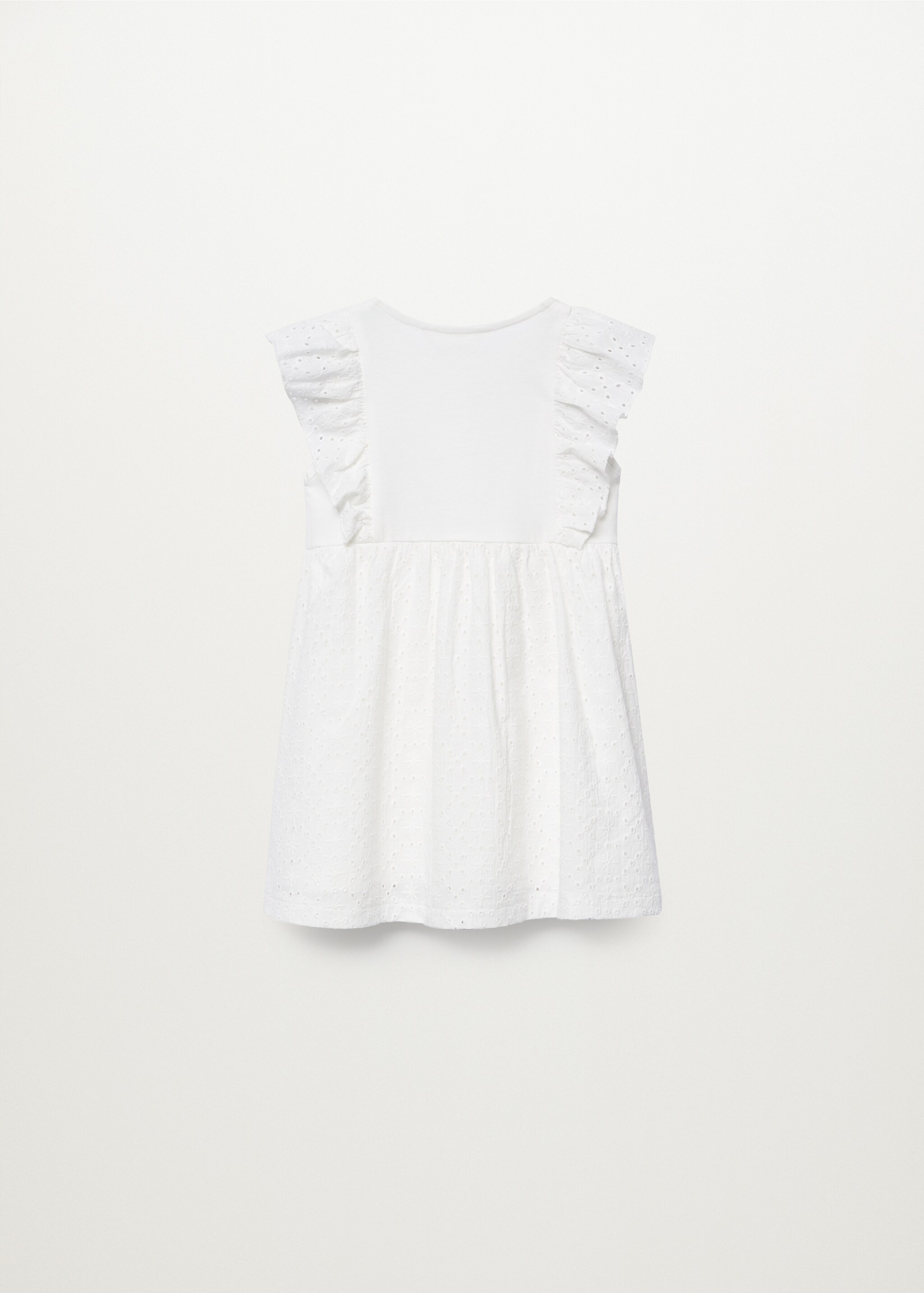 Vestido bordado suizo - Reverso del artículo