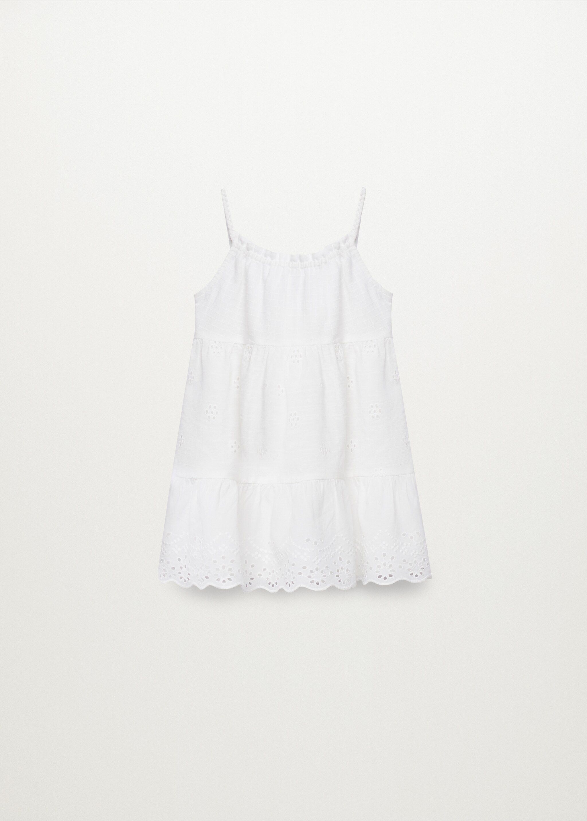 Vestido algodón bordado suizo - Artículo sin modelo