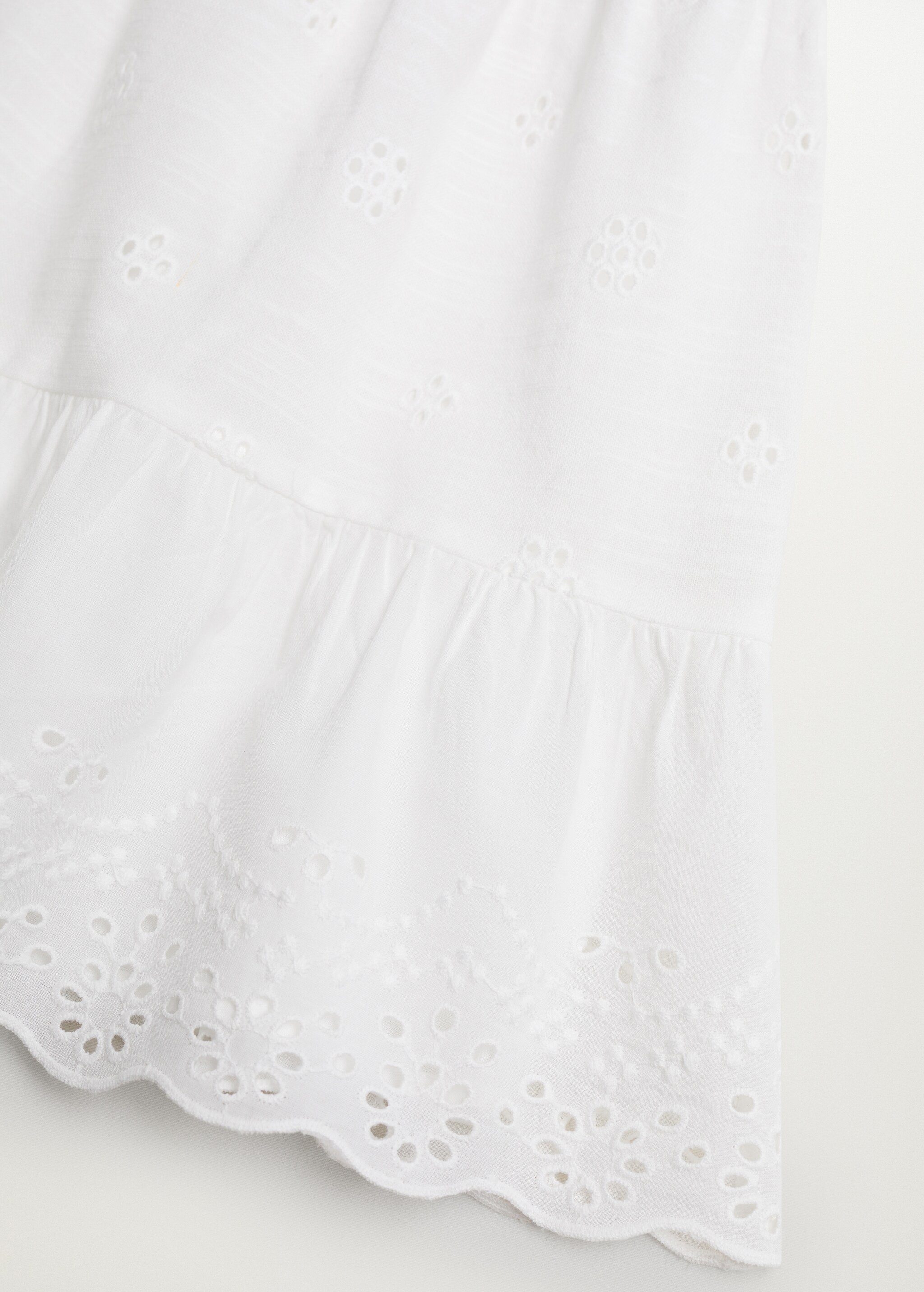 Vestido algodón bordado suizo - Detalle del artículo 8