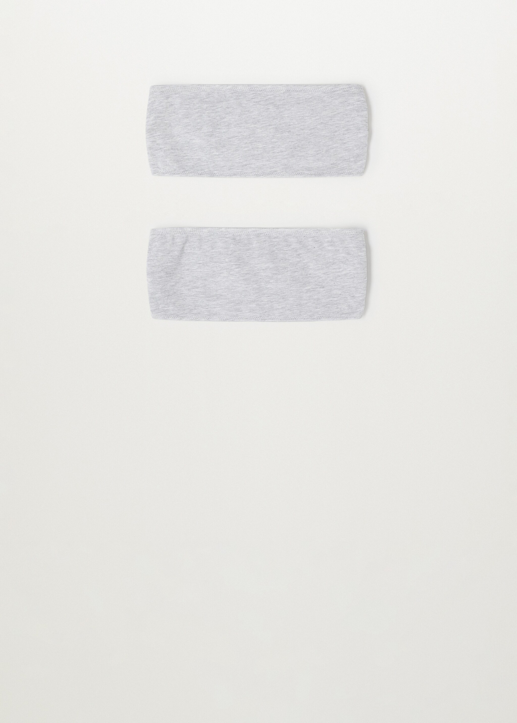 Pack 2 tops bandeau algodón orgánico - Artículo sin modelo