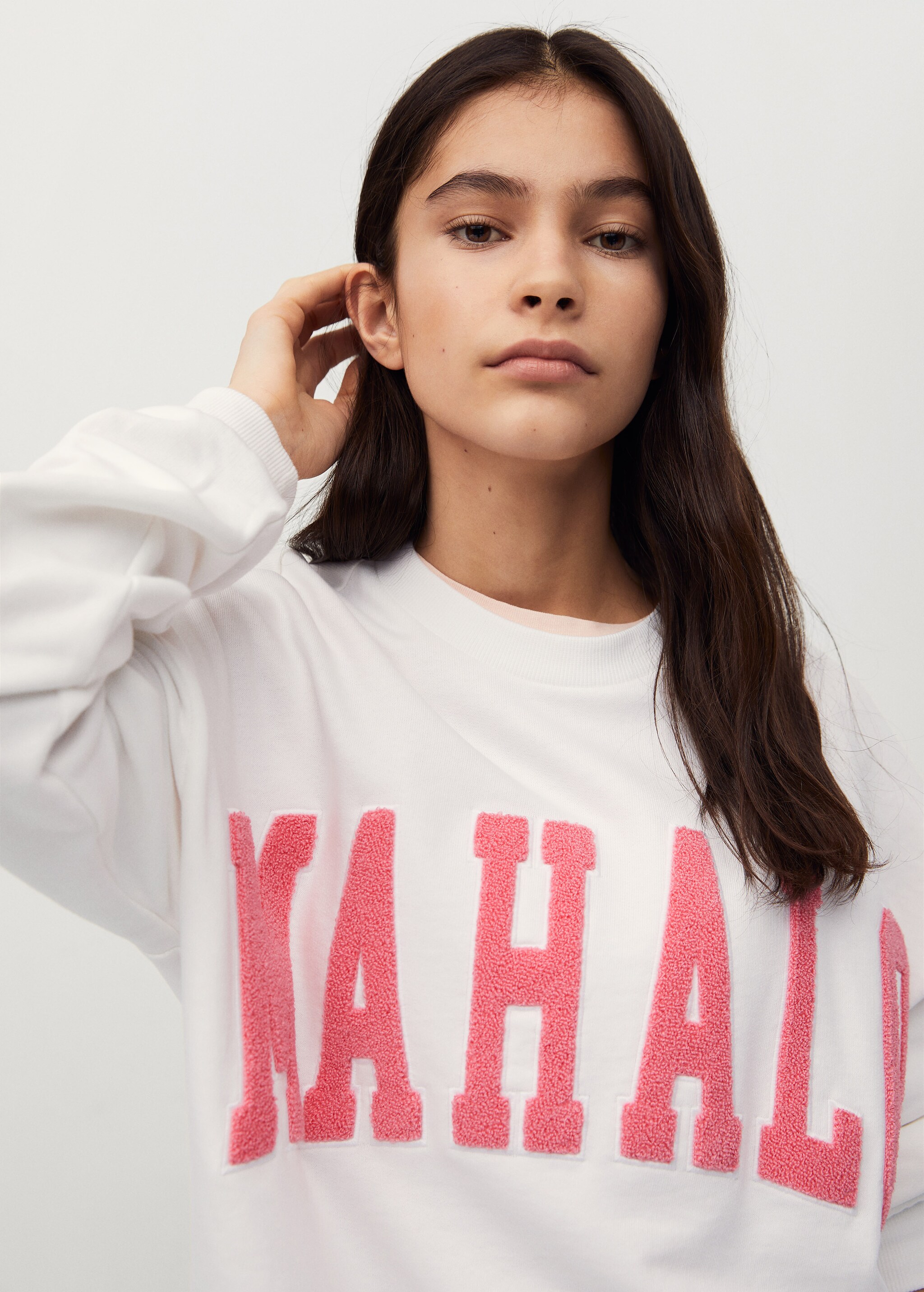 Sudadera oversize mensaje - Detalle del artículo 2