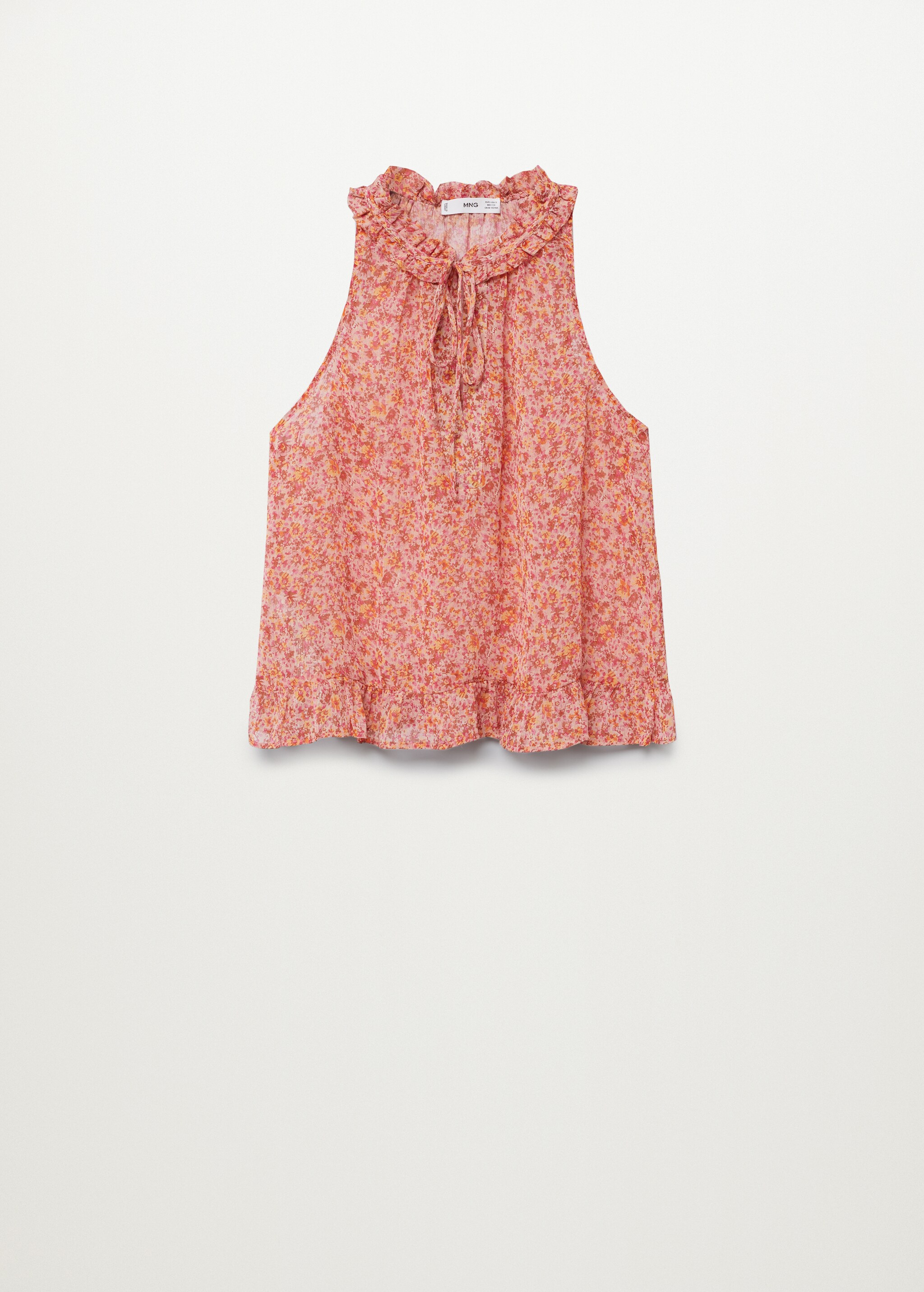Top estampado volante - Artículo sin modelo