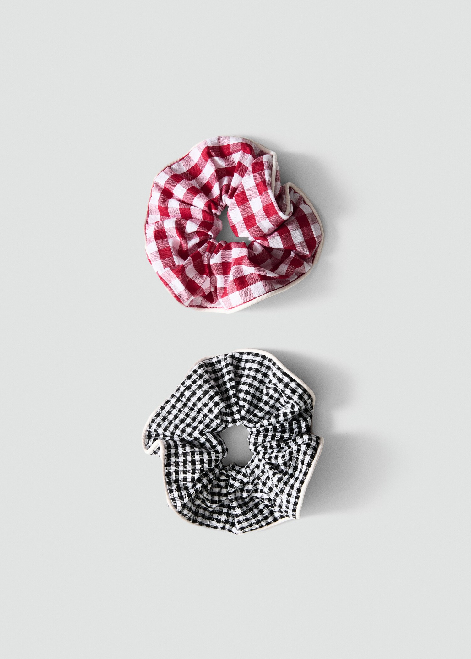 Set of 2 printed hair ties - Article without model