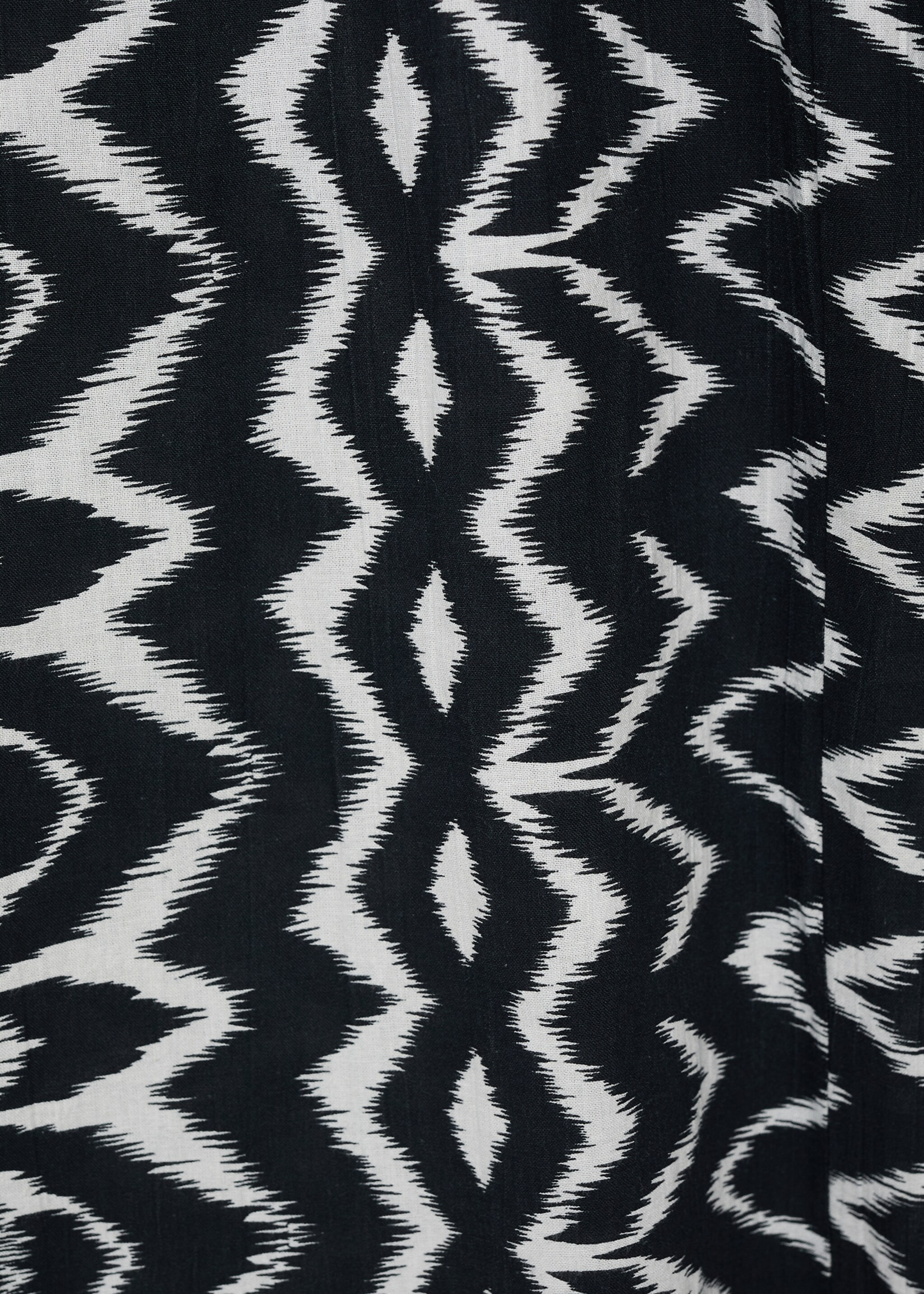 Pantalón recto estampado - Detalle del artículo 0, Negro. Ref: 87057692-00.