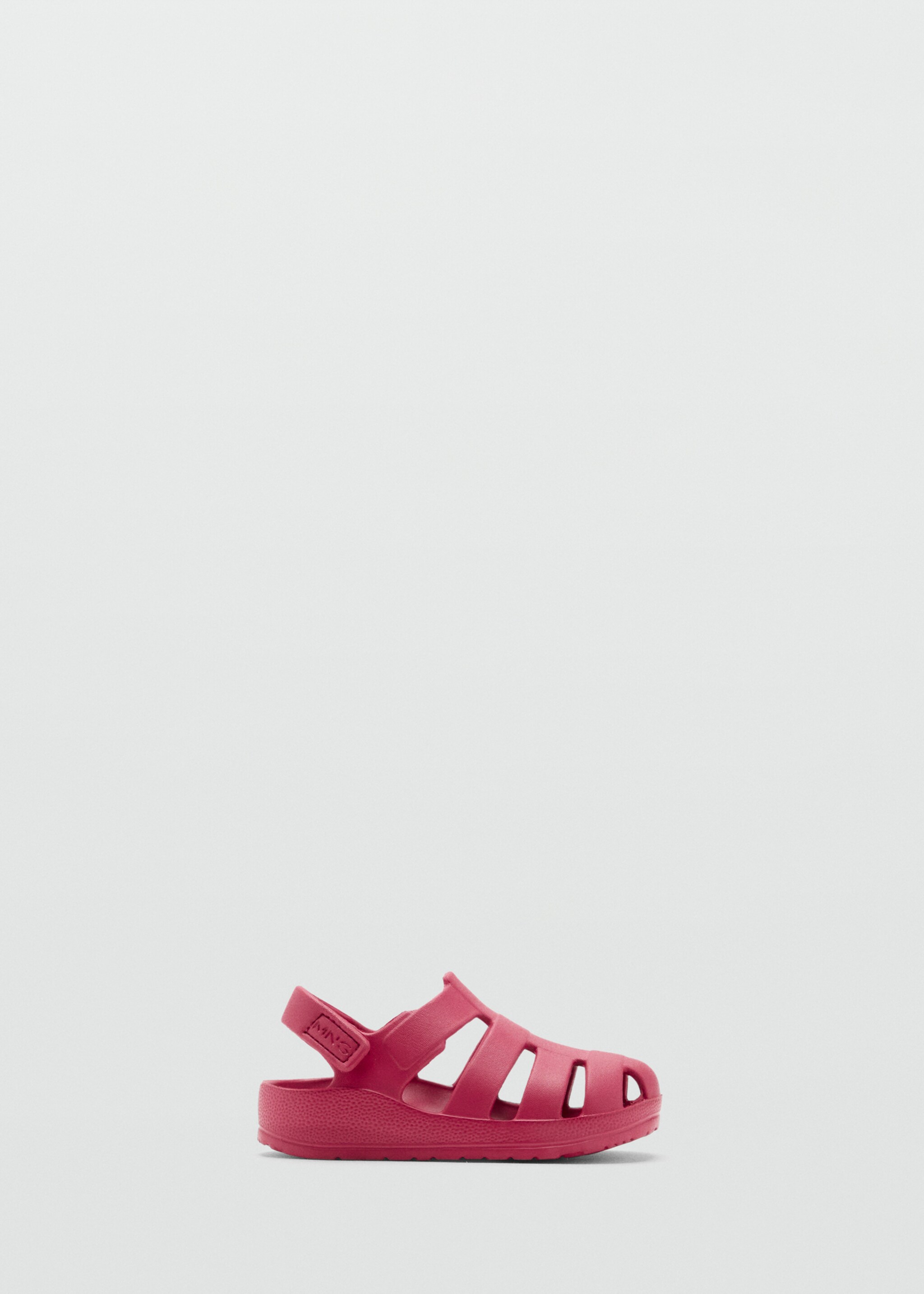 Velcro strap sandal - Article without model, Strawberry. Ref: 87057710-00.