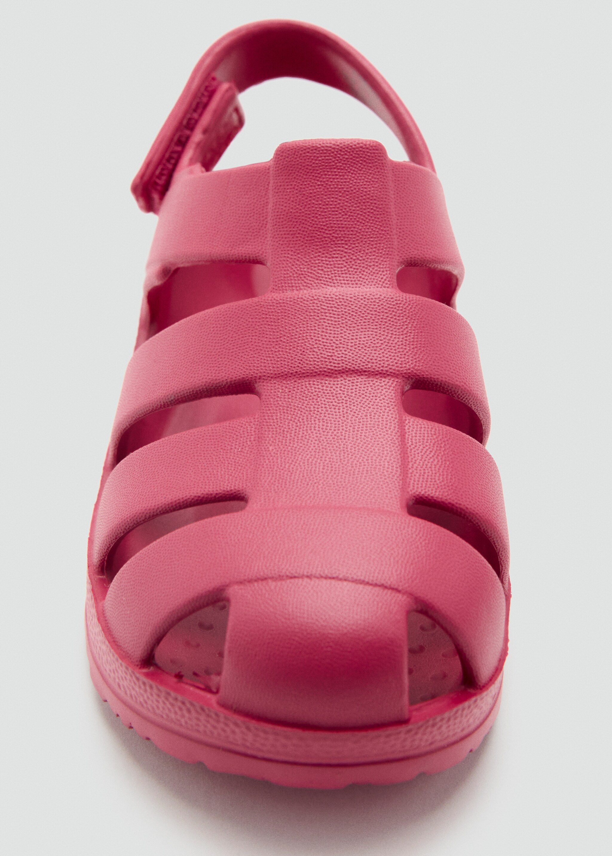 Velcro strap sandal - Details of the article 3, Strawberry. Ref: 87057710-00.