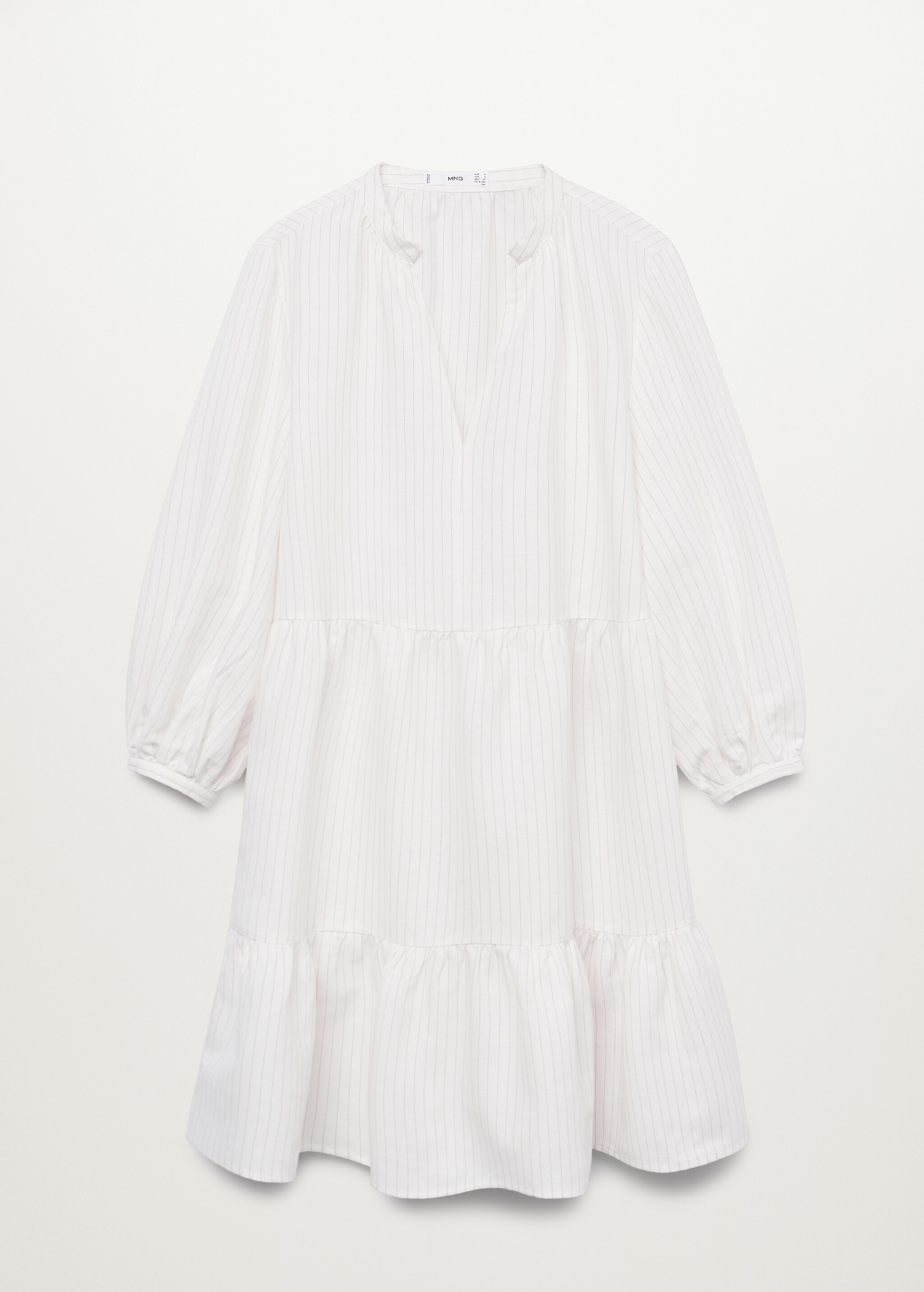Vestido lino volantes - Artículo sin modelo
