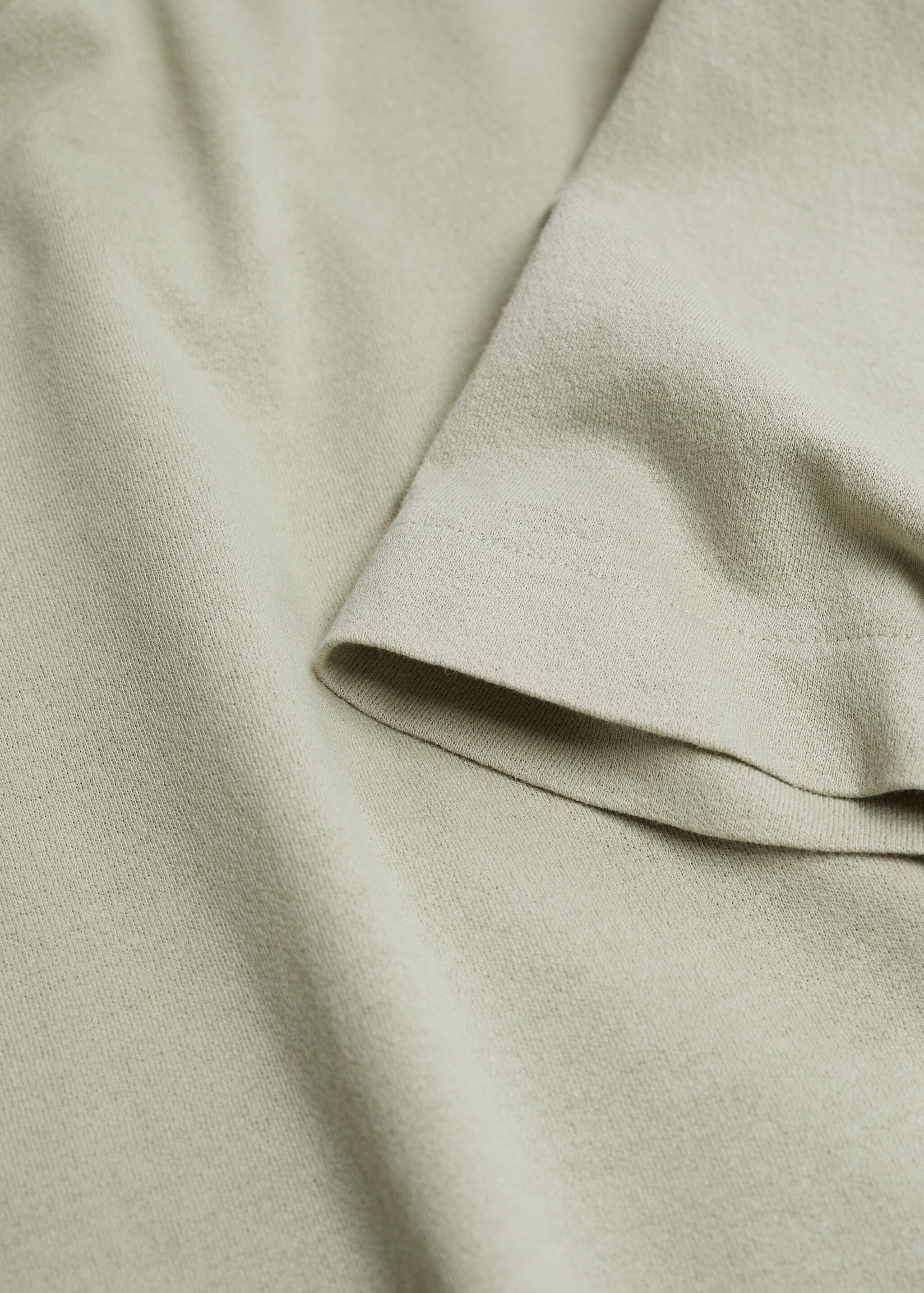 Camiseta regular fit algodón lino - Detalle del artículo 8