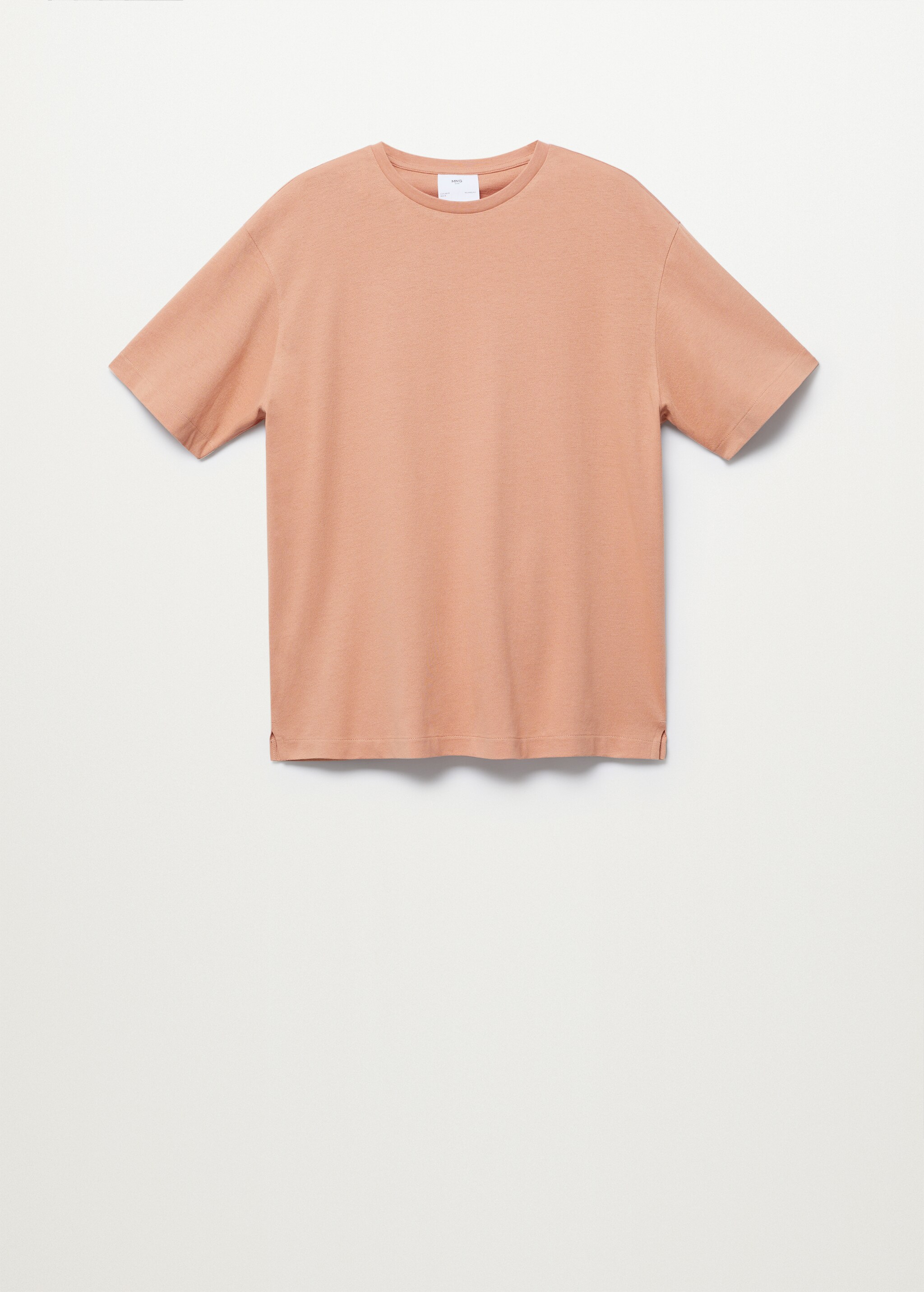 Camiseta regular fit algodón lino - Artículo sin modelo