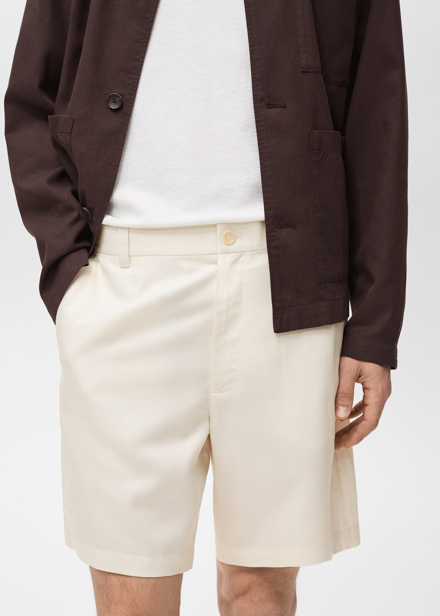 Bermudes fluides rectes - Detall de l'article 1