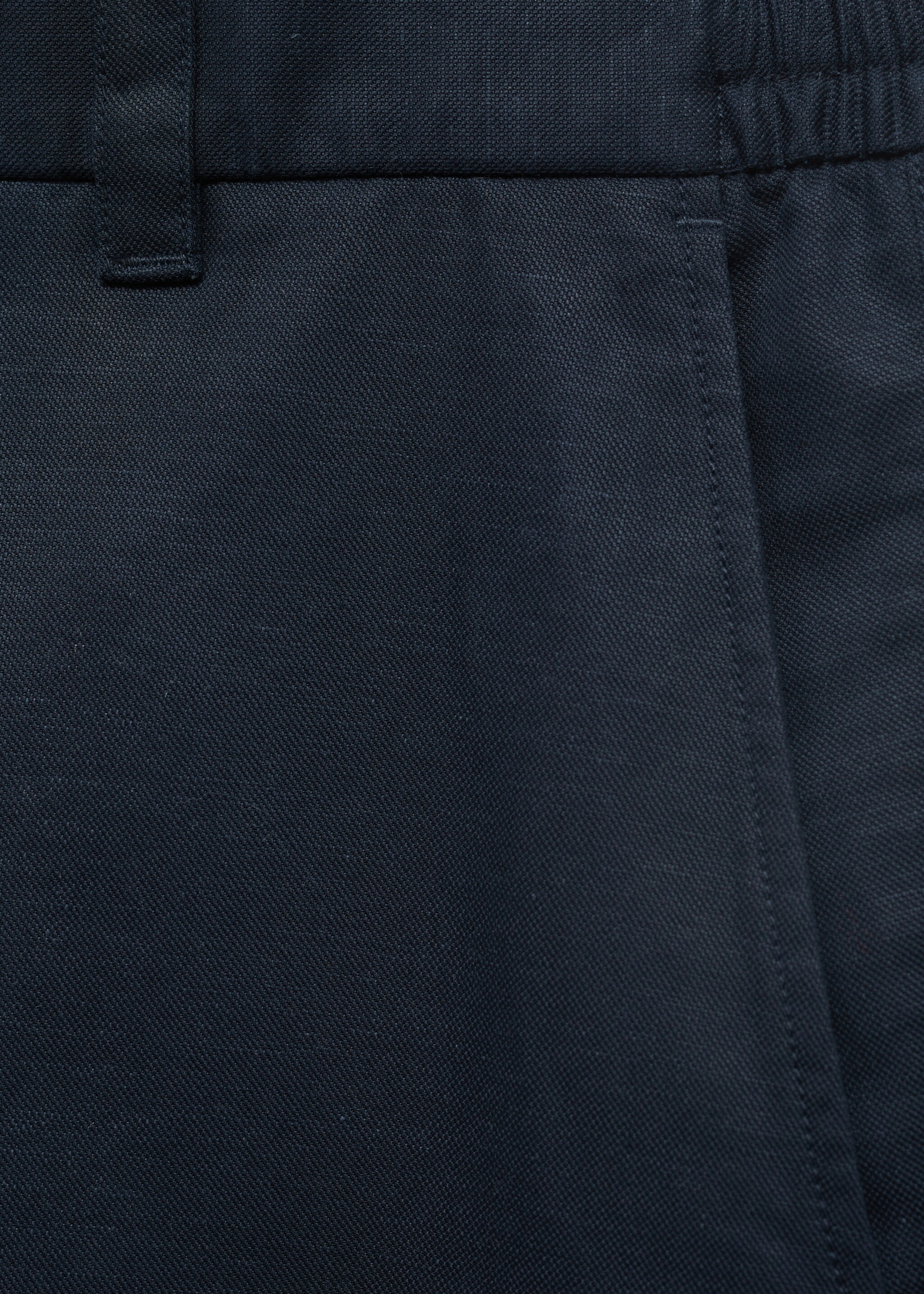 Bermudes fluides rectes - Detall de l'article 0, Blau marí fosc. Ref: 87057887-00.