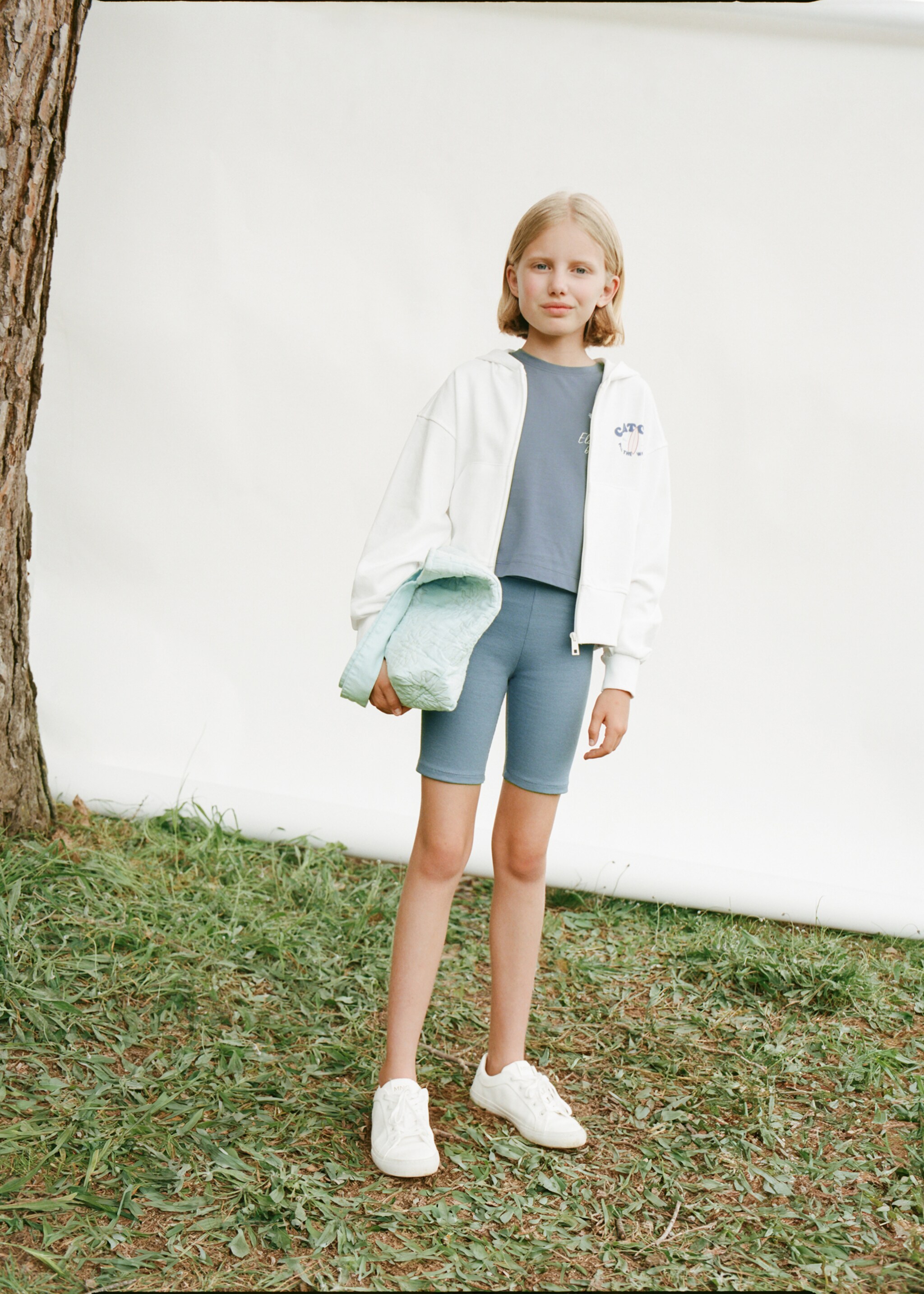 Κοντά κολάν από ριμπ - Λεπτομέρεια του προϊόντος 5, Μπλε Πετρόλ. Ref: 87057890-00.