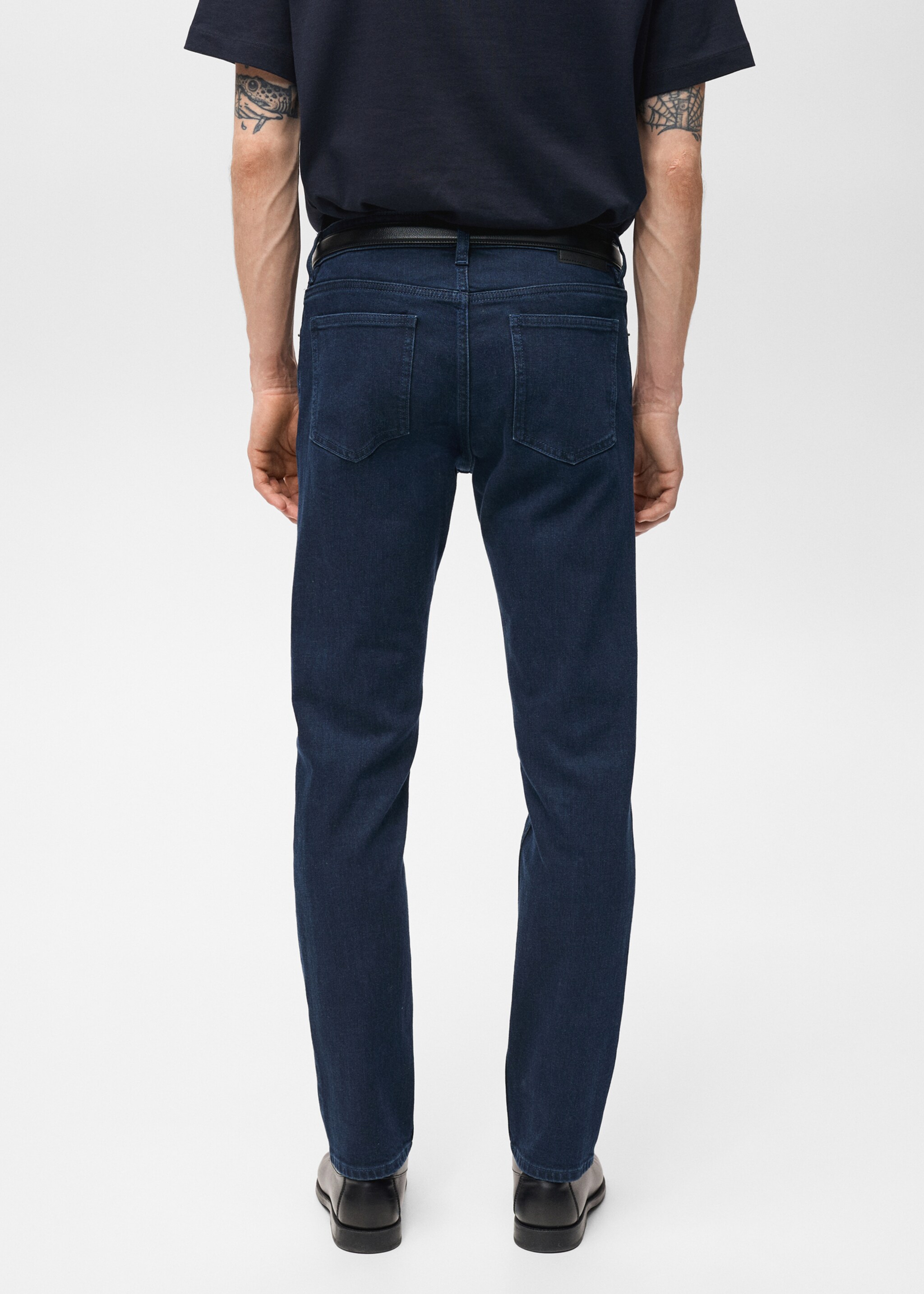 Jan slim-fit jeans - Reverse of the article, Deep Dark Blue. Ref: 87057891-00.