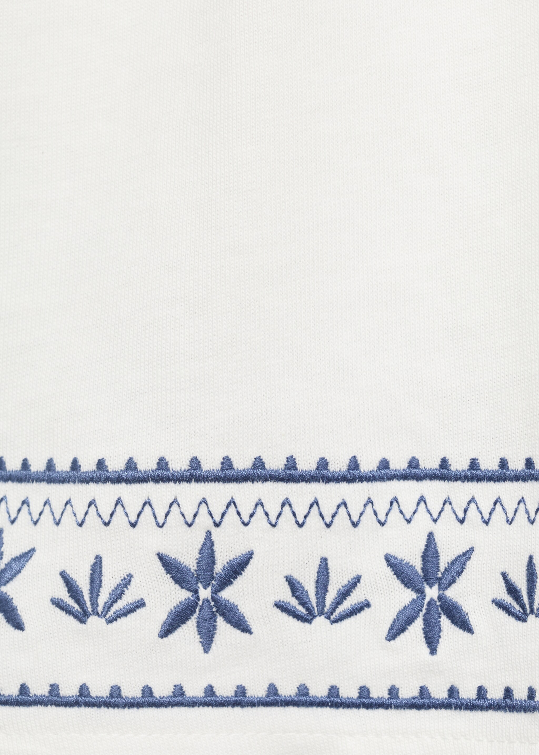 Φόρεμα κεντητές λεπτομέρειες - Λεπτομέρεια του προϊόντος 8, Υπόλευκο. Ref: 87057892-00.