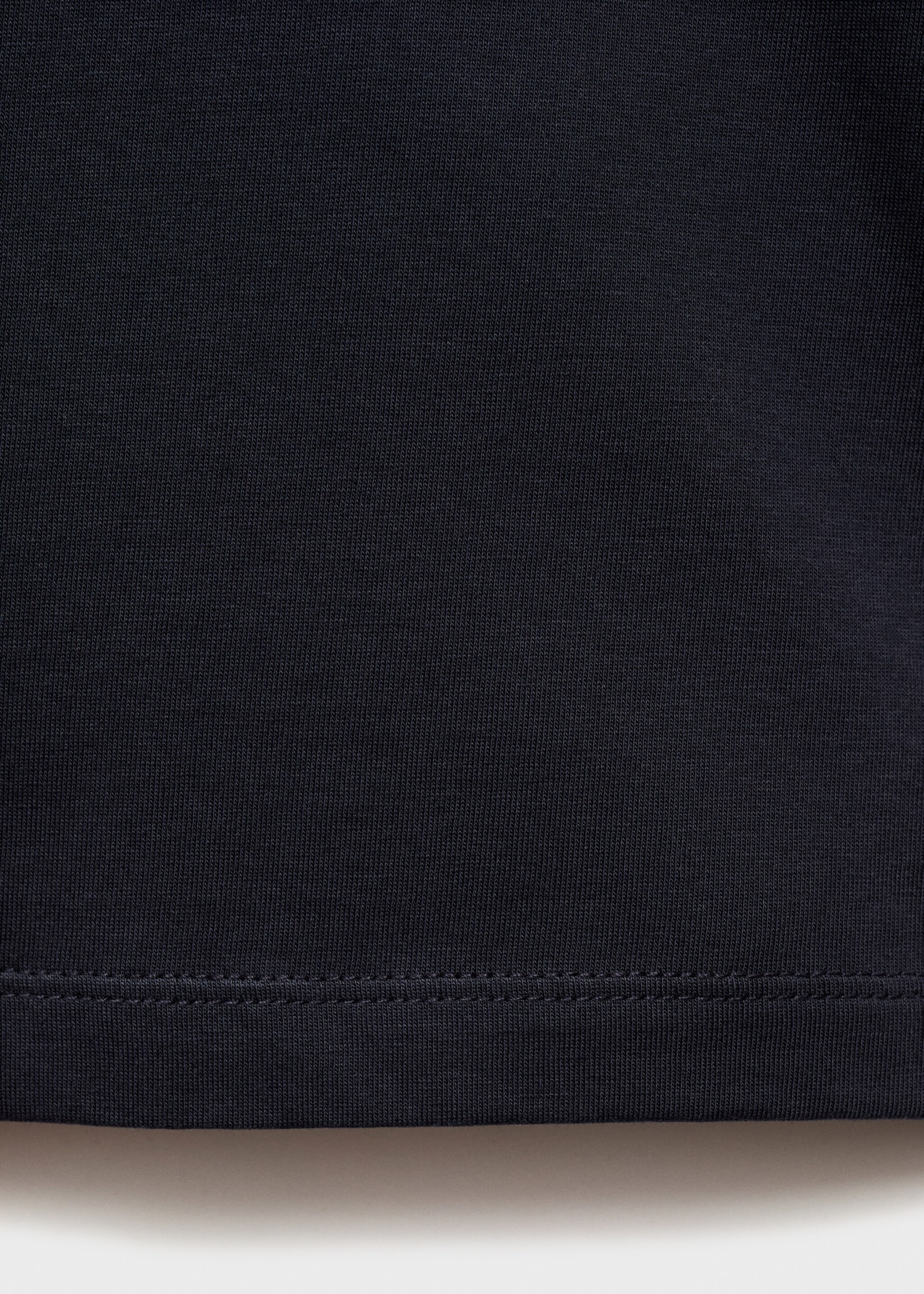 Short-sleeved printed t-shirt - Details of the article 0, Dark Navy. Ref: 87057902-00.