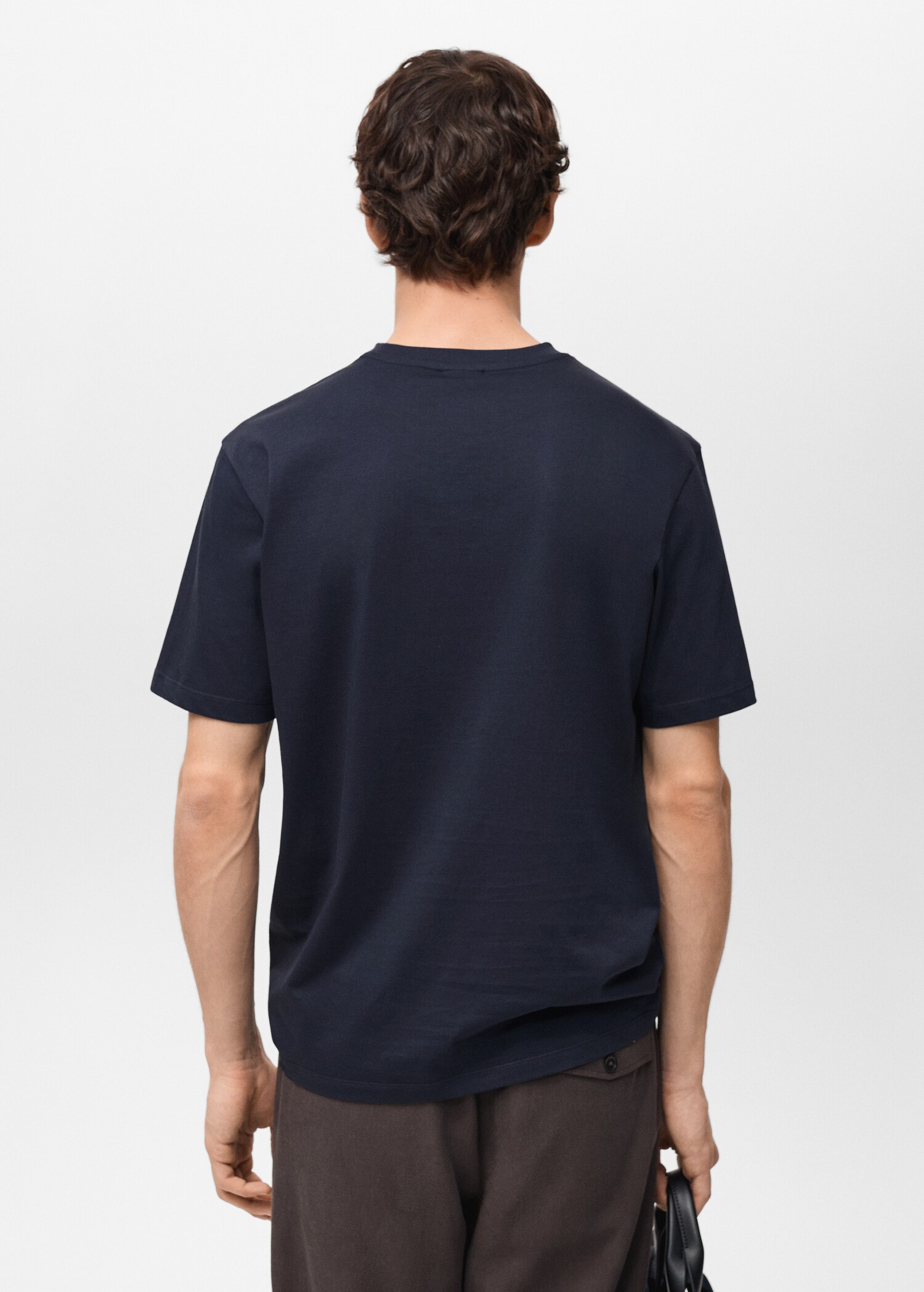 Short-sleeved printed t-shirt - Reverse of the article