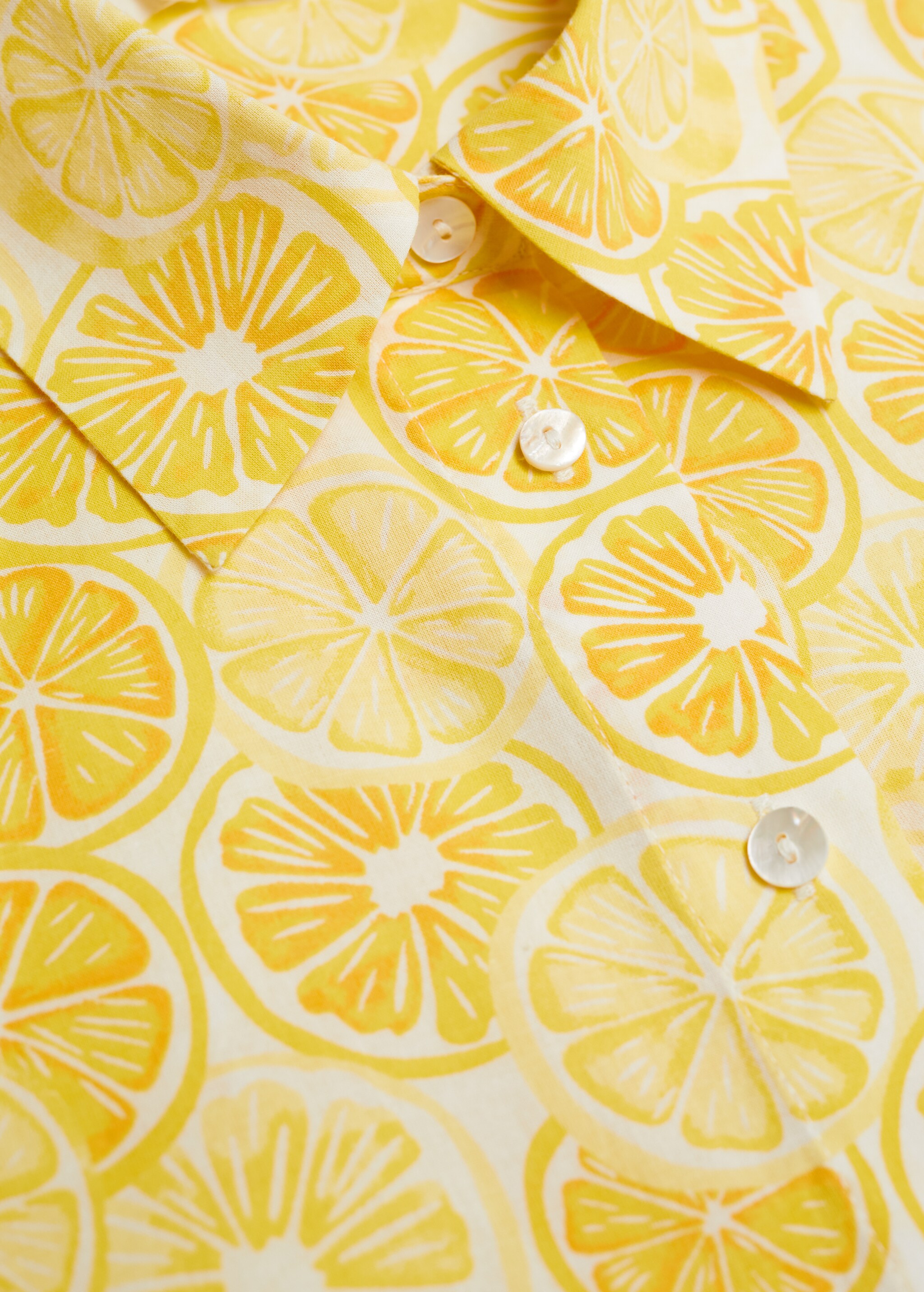 Camisa algodón estampada - Detalle del artículo 8