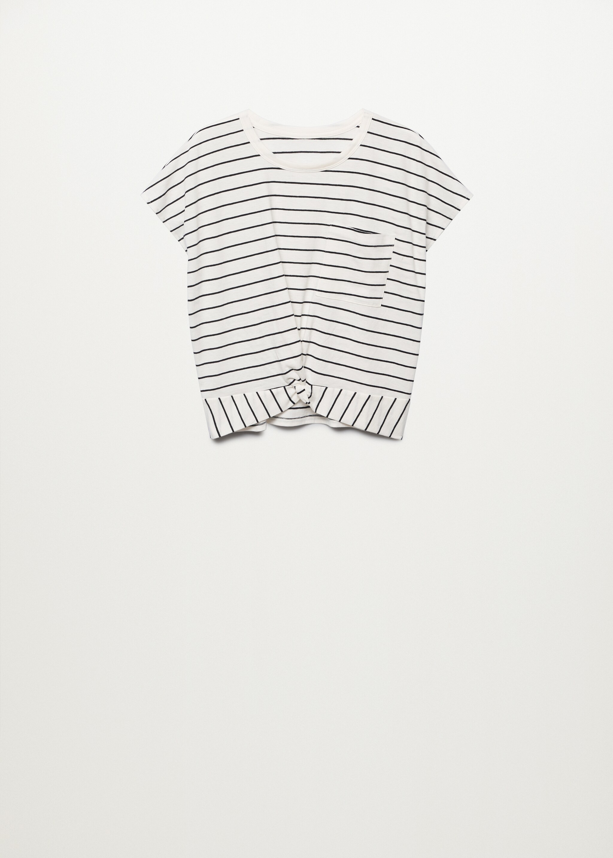Camiseta detalle nudo - Artículo sin modelo