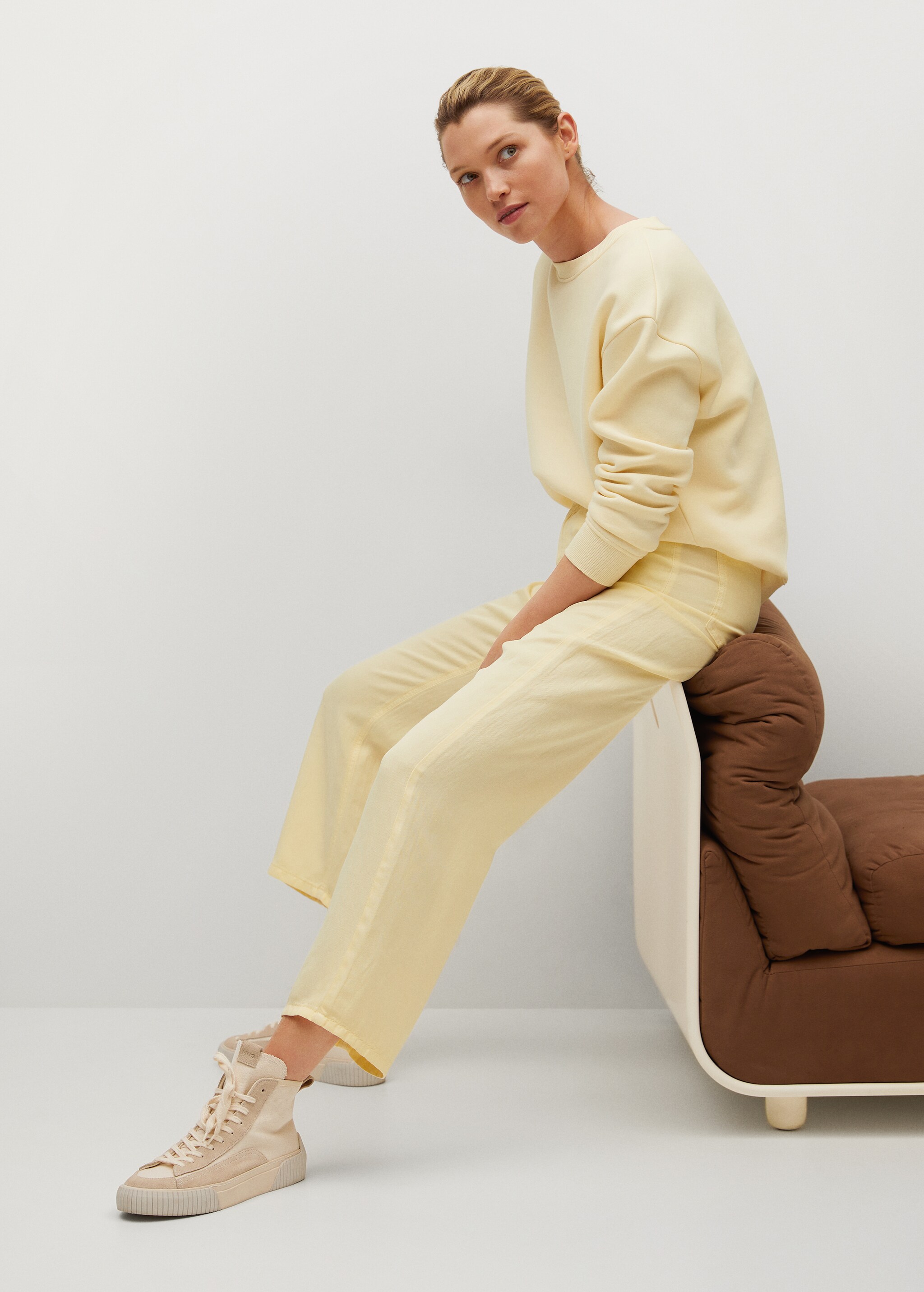 Kalhoty culottes lyocell - Detail zboží 1