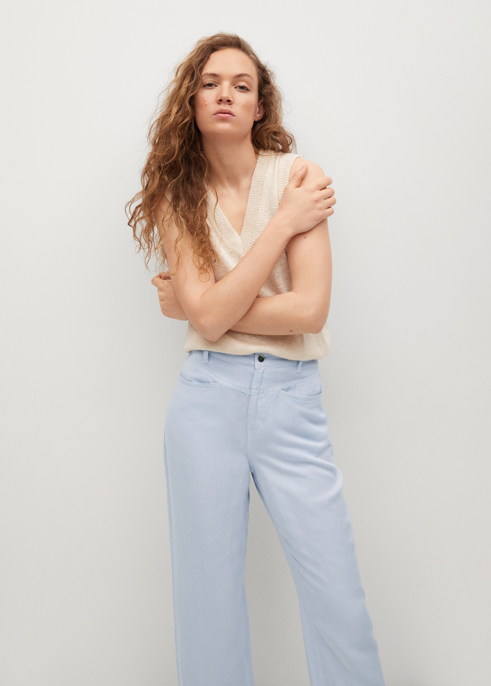Kalhoty culottes lyocell - Detail zboží 1