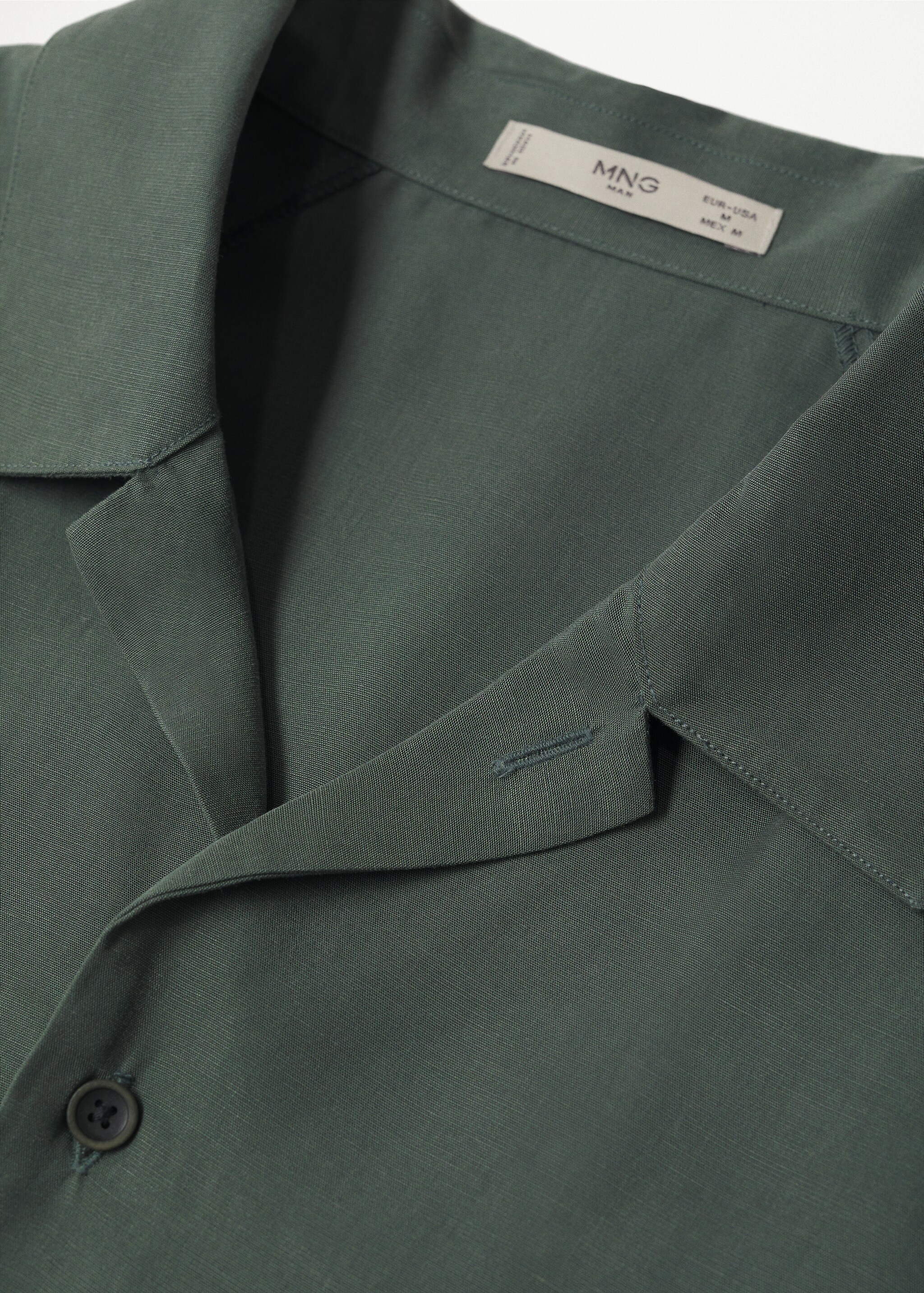Camisa lyocell lino bowling - Detalle del artículo 8