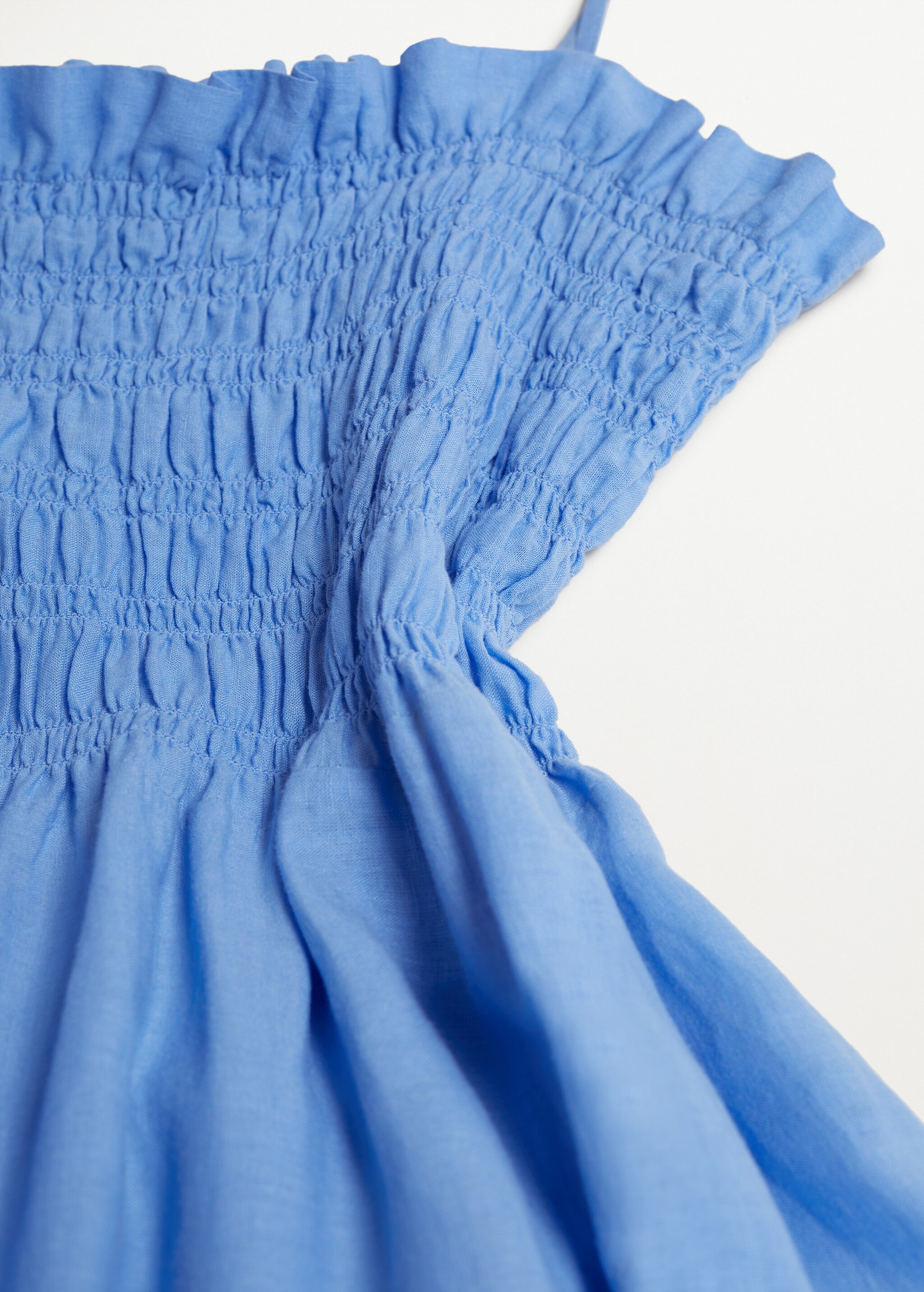 Vestido lino panel elástico - Detalle del artículo 8