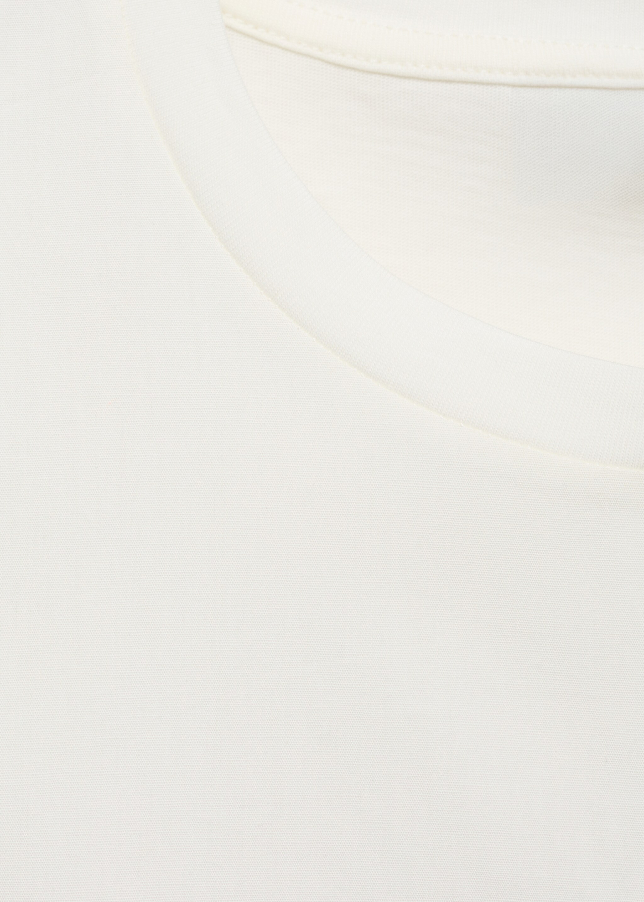 Embroidered cotton T-shirt - Details of the article 0, White. Ref: 87059213-00.