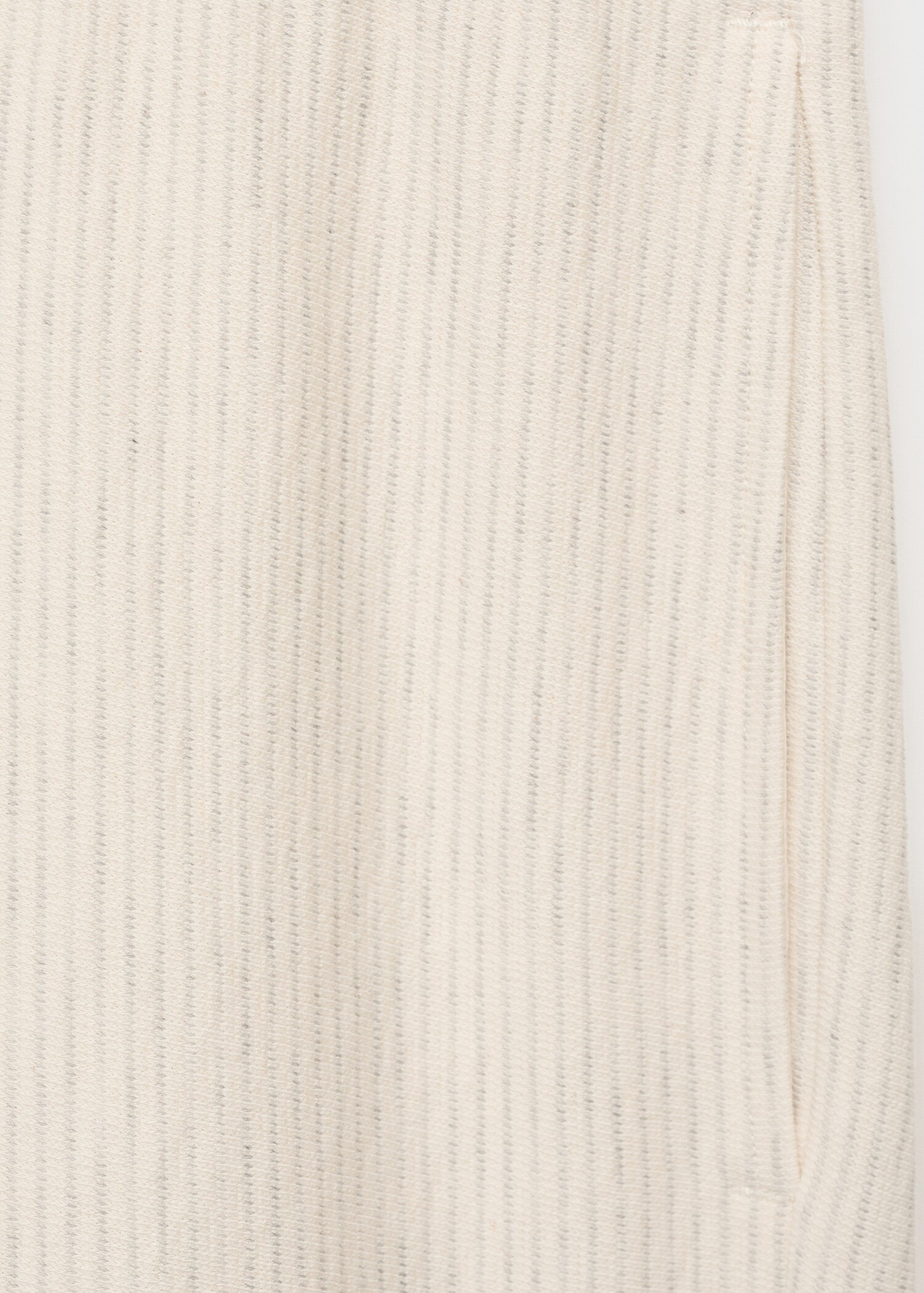 Striped cotton Bermuda shorts - Details of the article 0