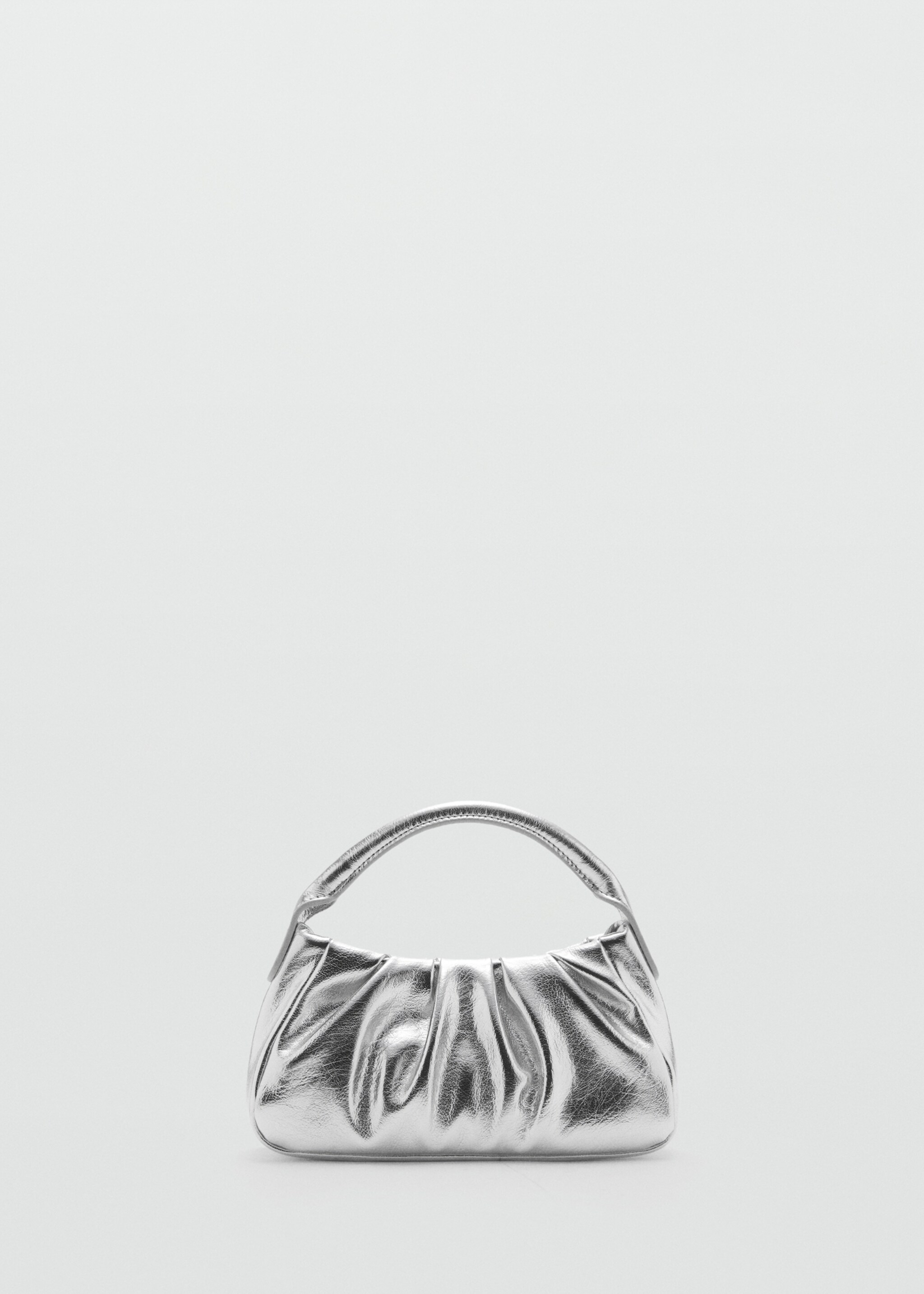 Quilted chain bag - Article without model, Silver. Ref: 87060275-00.