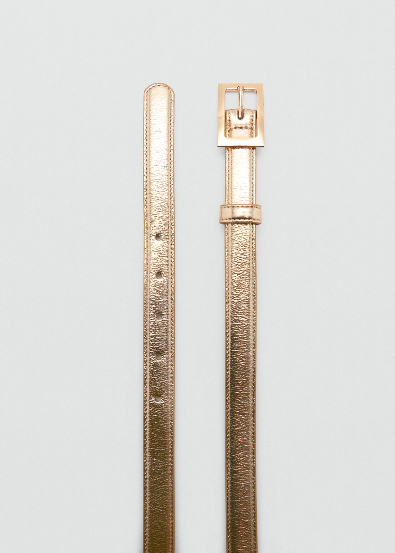 Square buckle belt - Details of the article 1