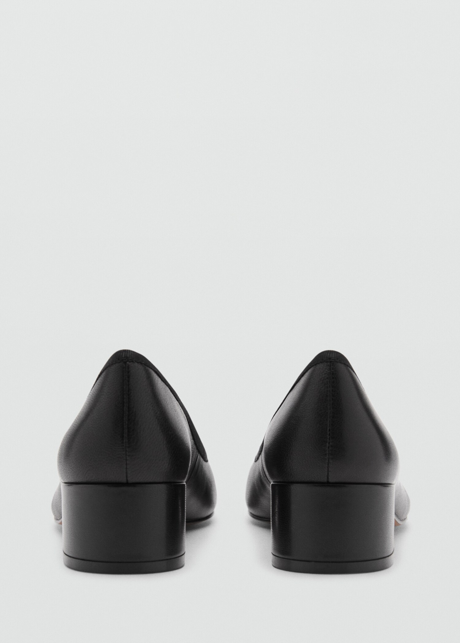 Bailarina tacón piel lazo - Detalle del artículo 1